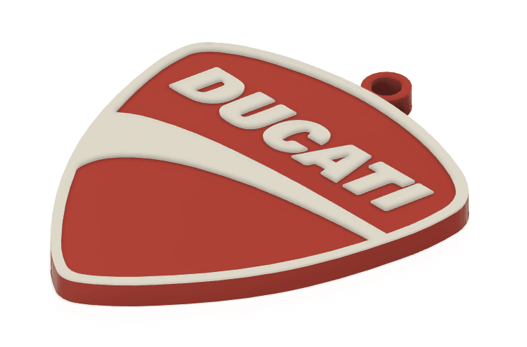 Keychain: Ducati I 3d model
