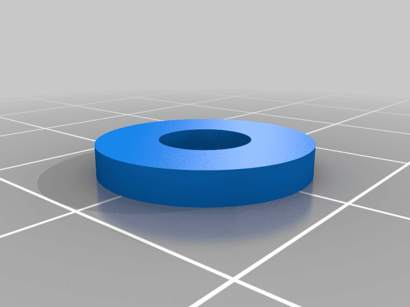 M6 washer 3d model