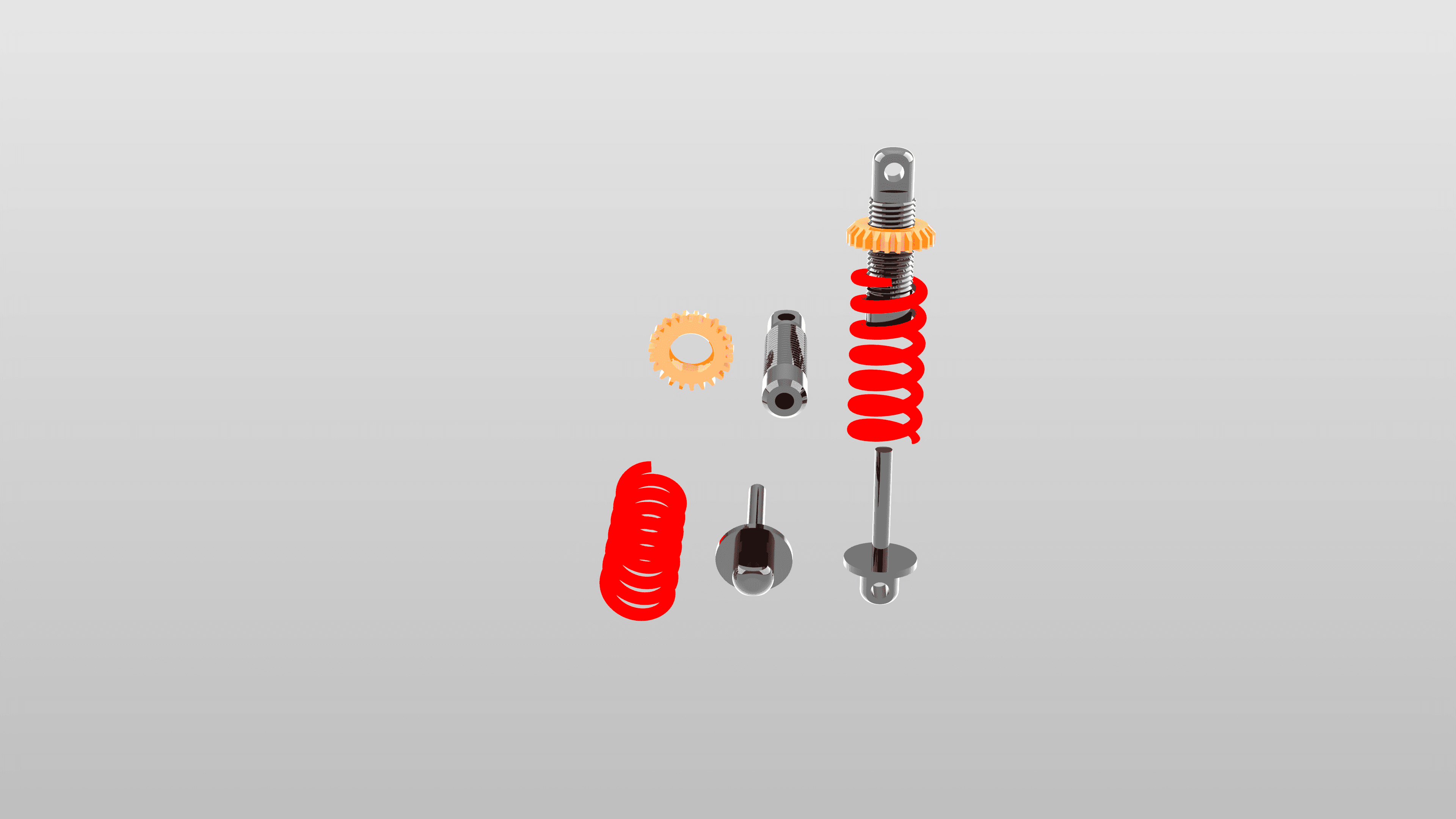 shock absorber #throwback 3d model