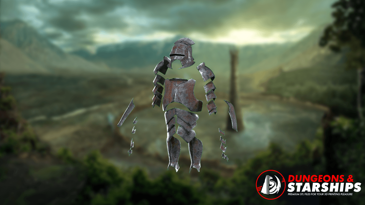 Uruk Hai Armor - Lord of the Rings 3d model