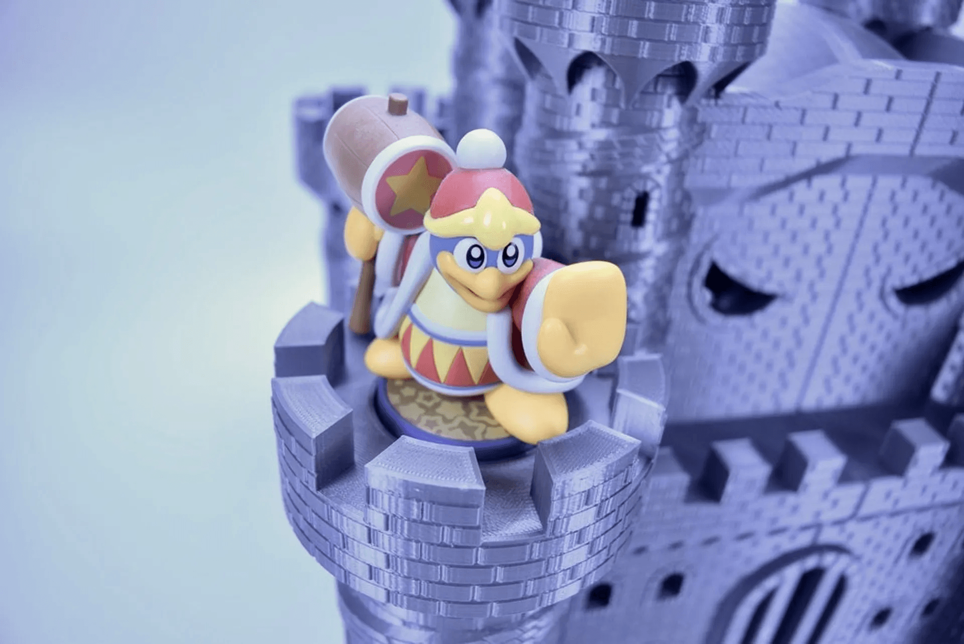 Castle Dedede-Amiibo Prop 3d model
