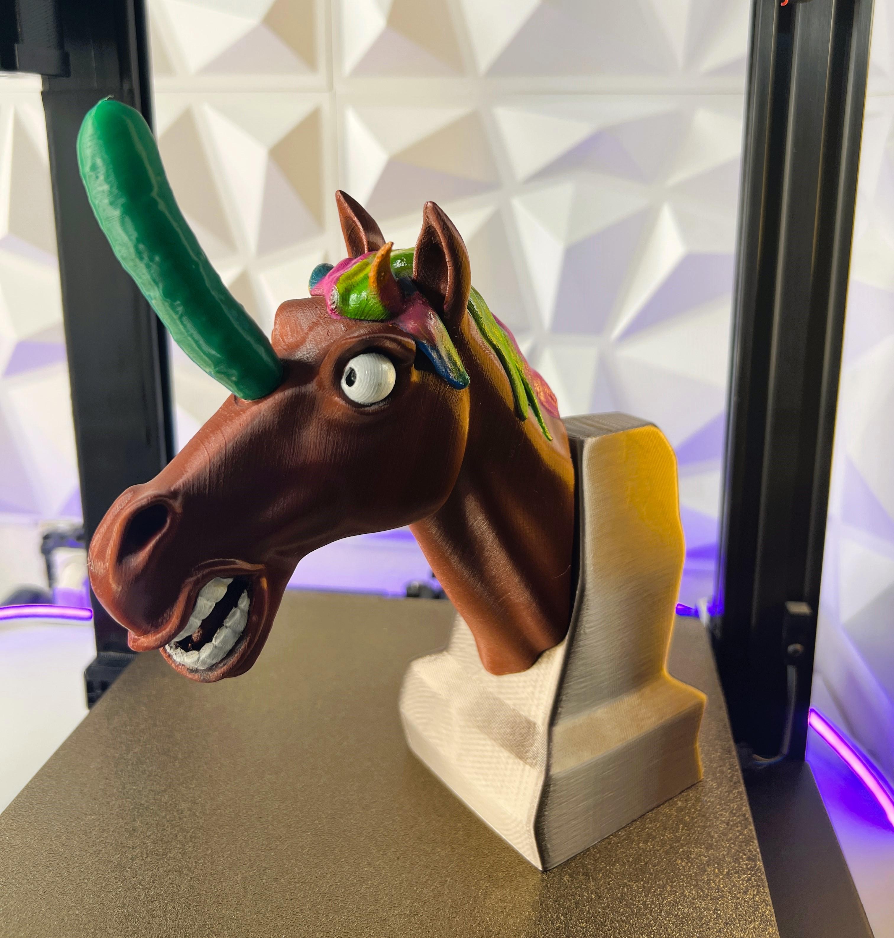 Surprised Unicorn 3d model
