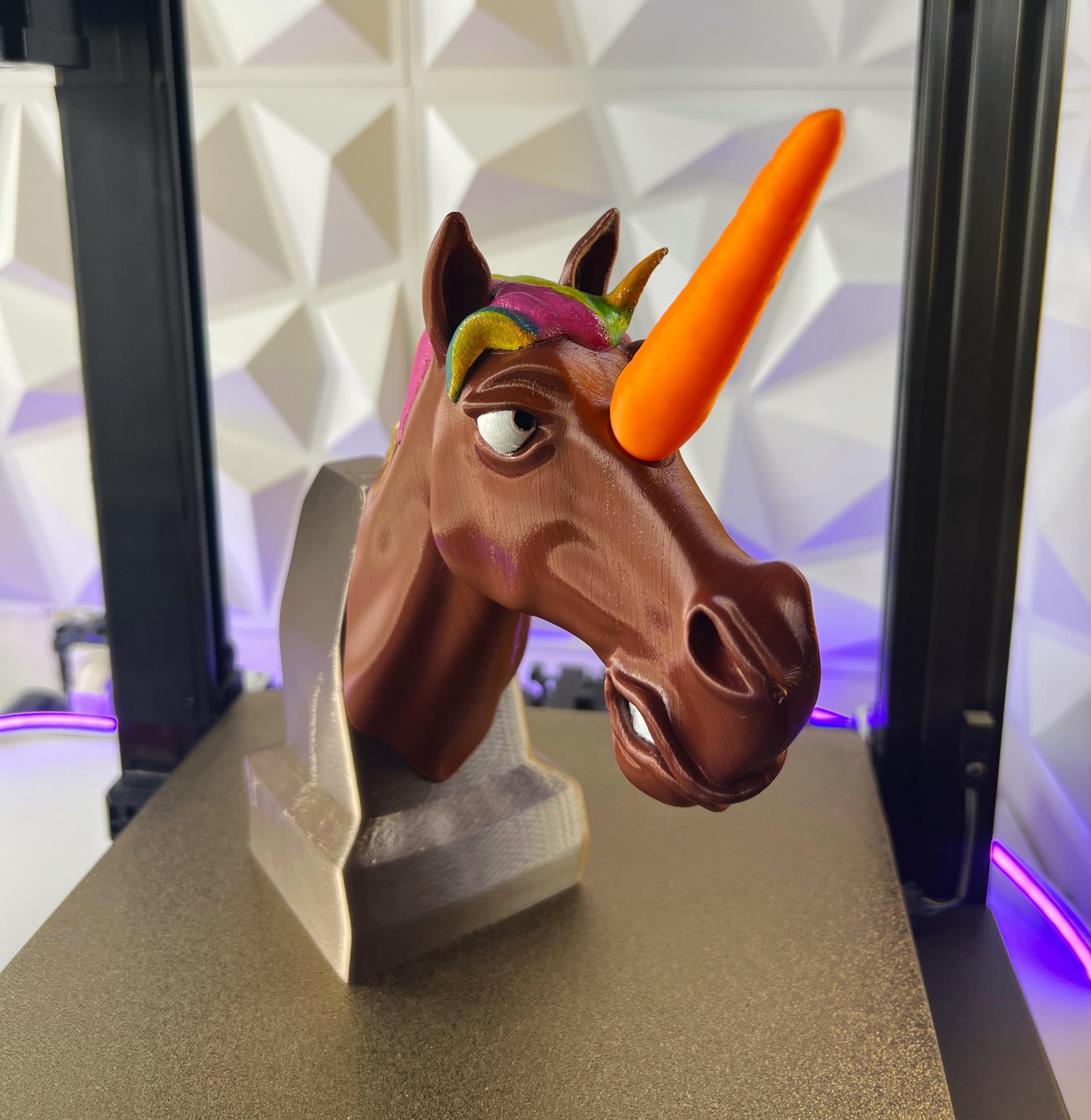 Surprised Unicorn 3d model