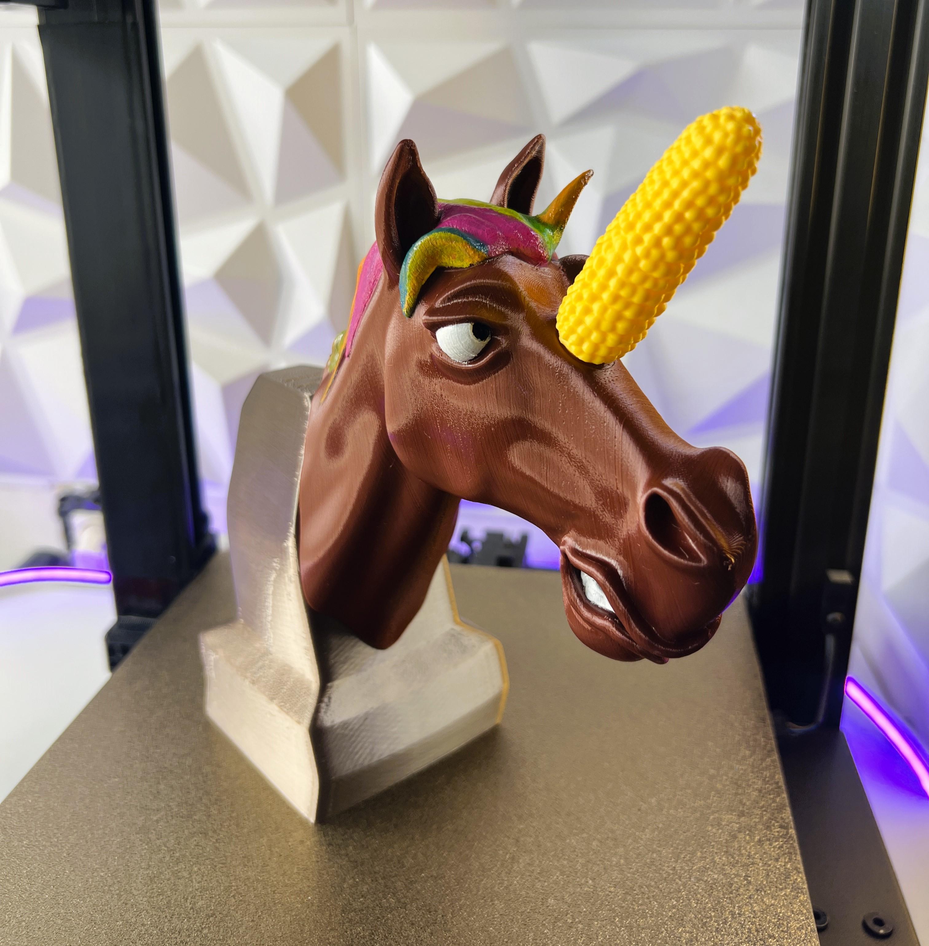 Surprised Unicorn 3d model