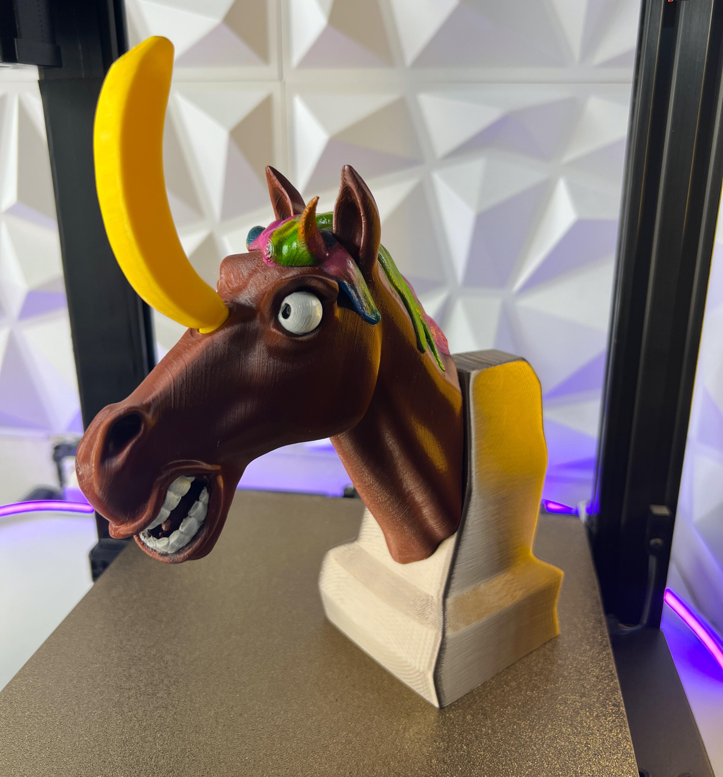 Surprised Unicorn 3d model