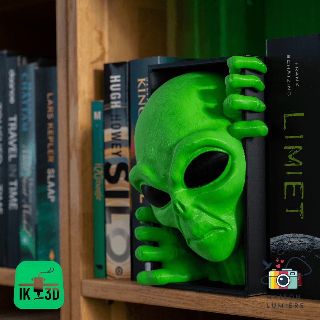 Alien Book Nook / Multi Parts  3d model