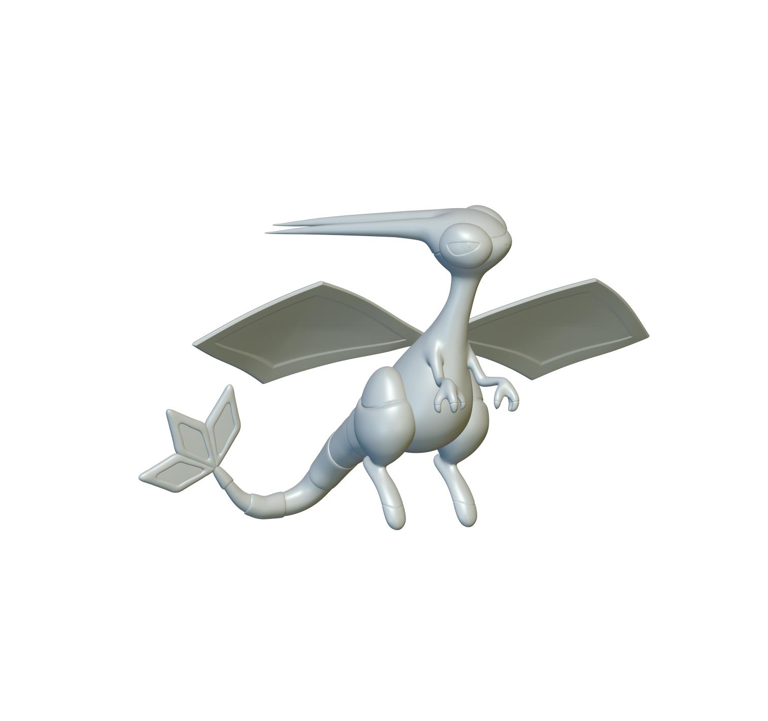 Pokemon Flygon #330 - Optimized for 3D Printing 3d model