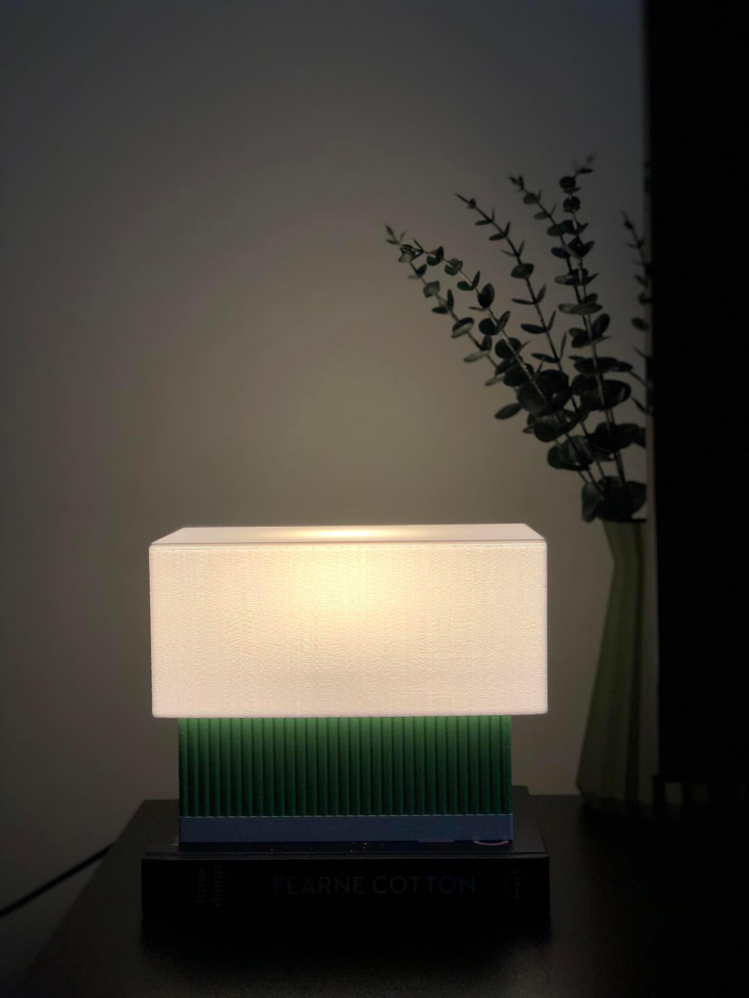 Modern Bedside/Table Lamp - Aura 3d model