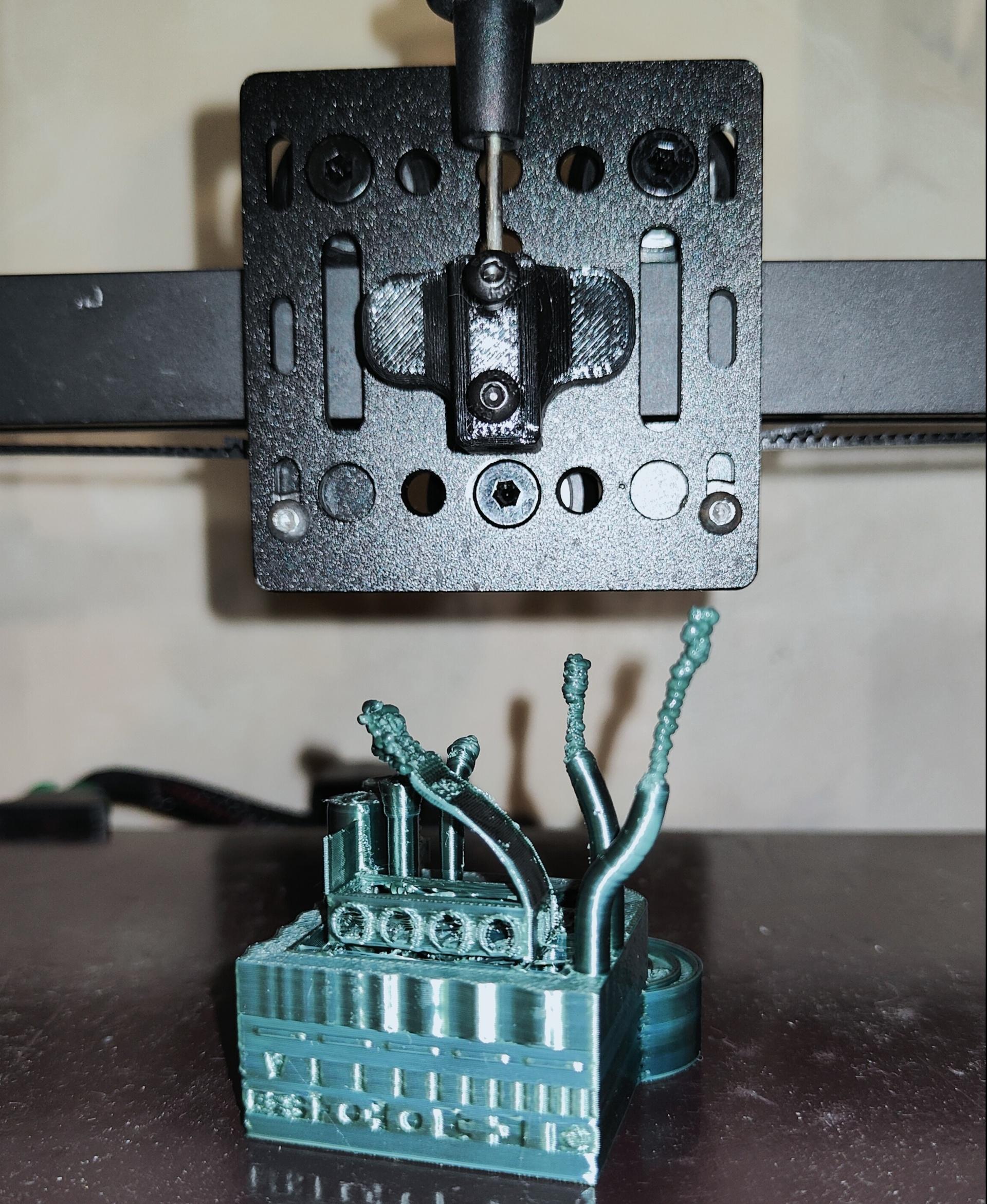 Lost Factory Cube  - great test, clearly my dimension shifting extruder needs further adjustments - 3d model