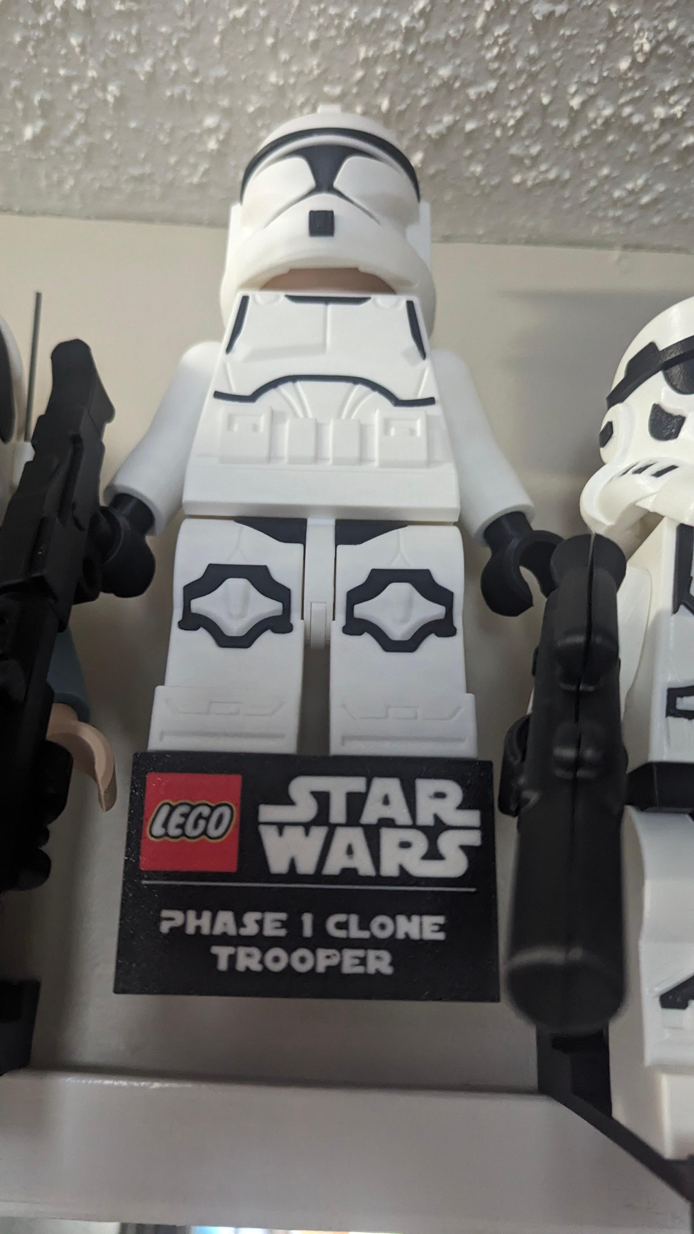 Phase 1 Clone Trooper Nameplate 3d model