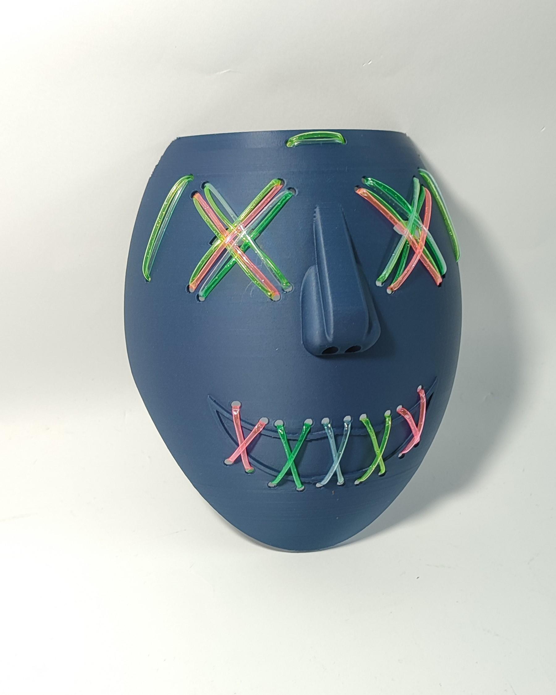 Mask The Purge #HalloweenWearable 3d model