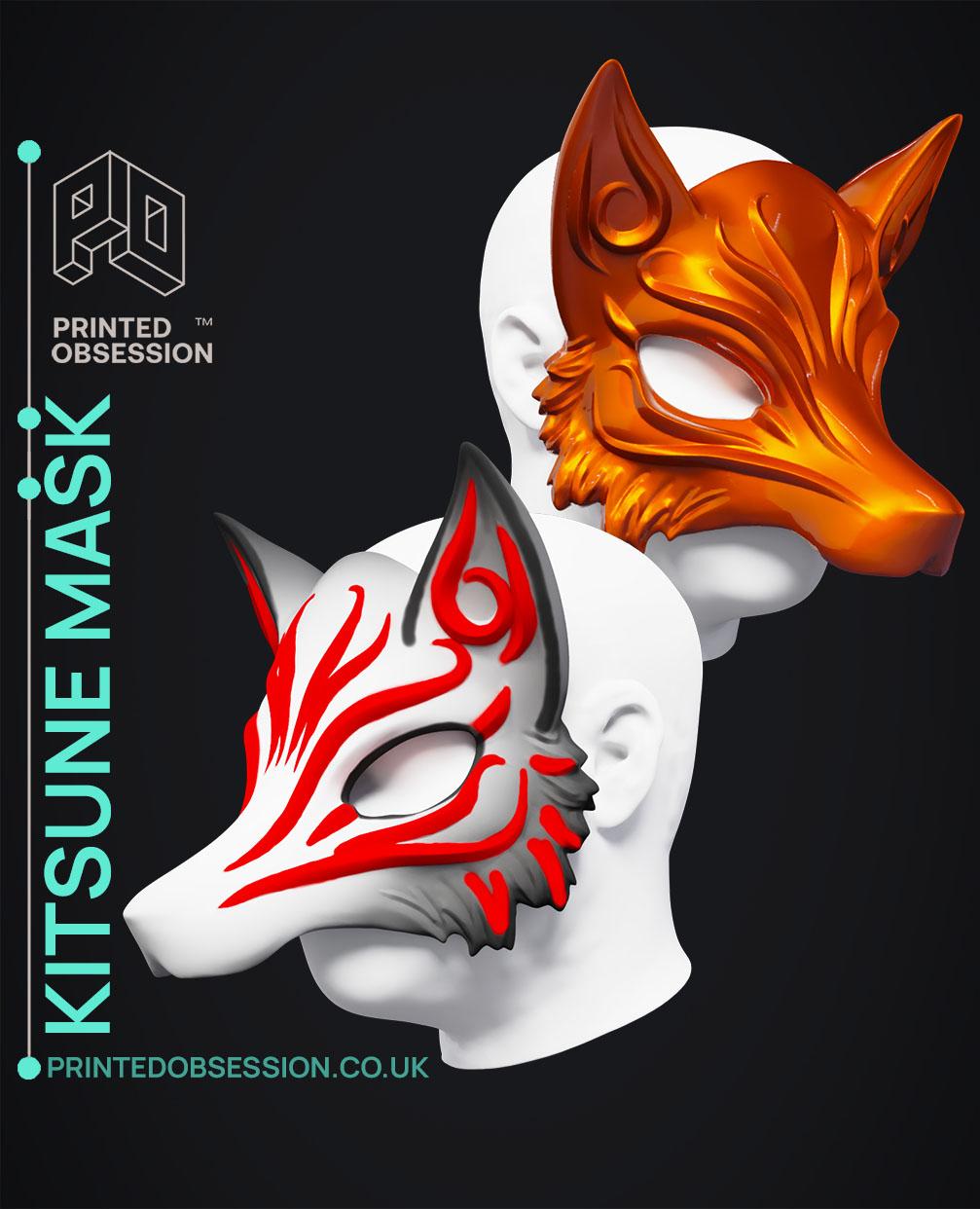 Kitsune Mask  3d model