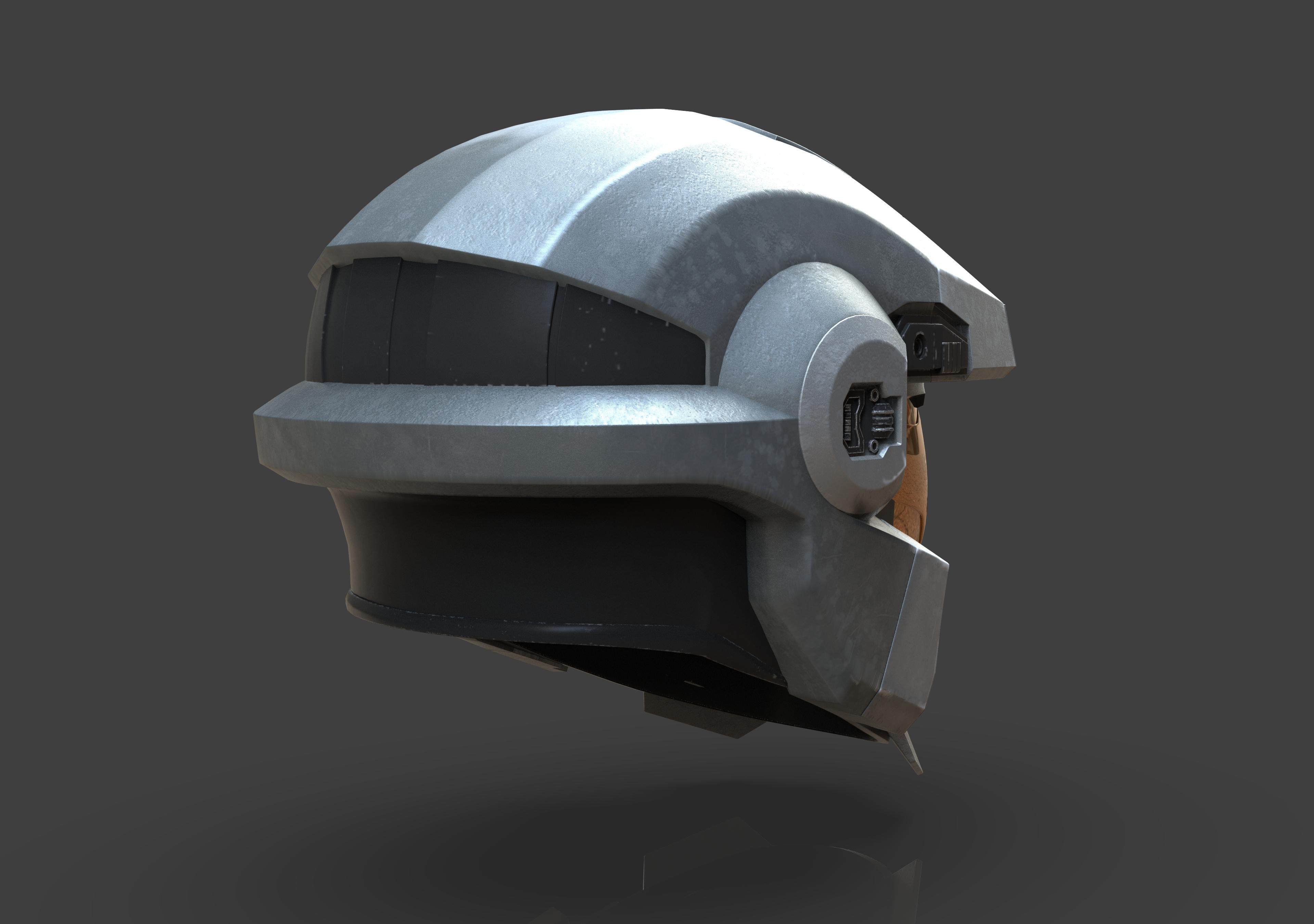 Halo MK5 Grenadier Helmet 3d model