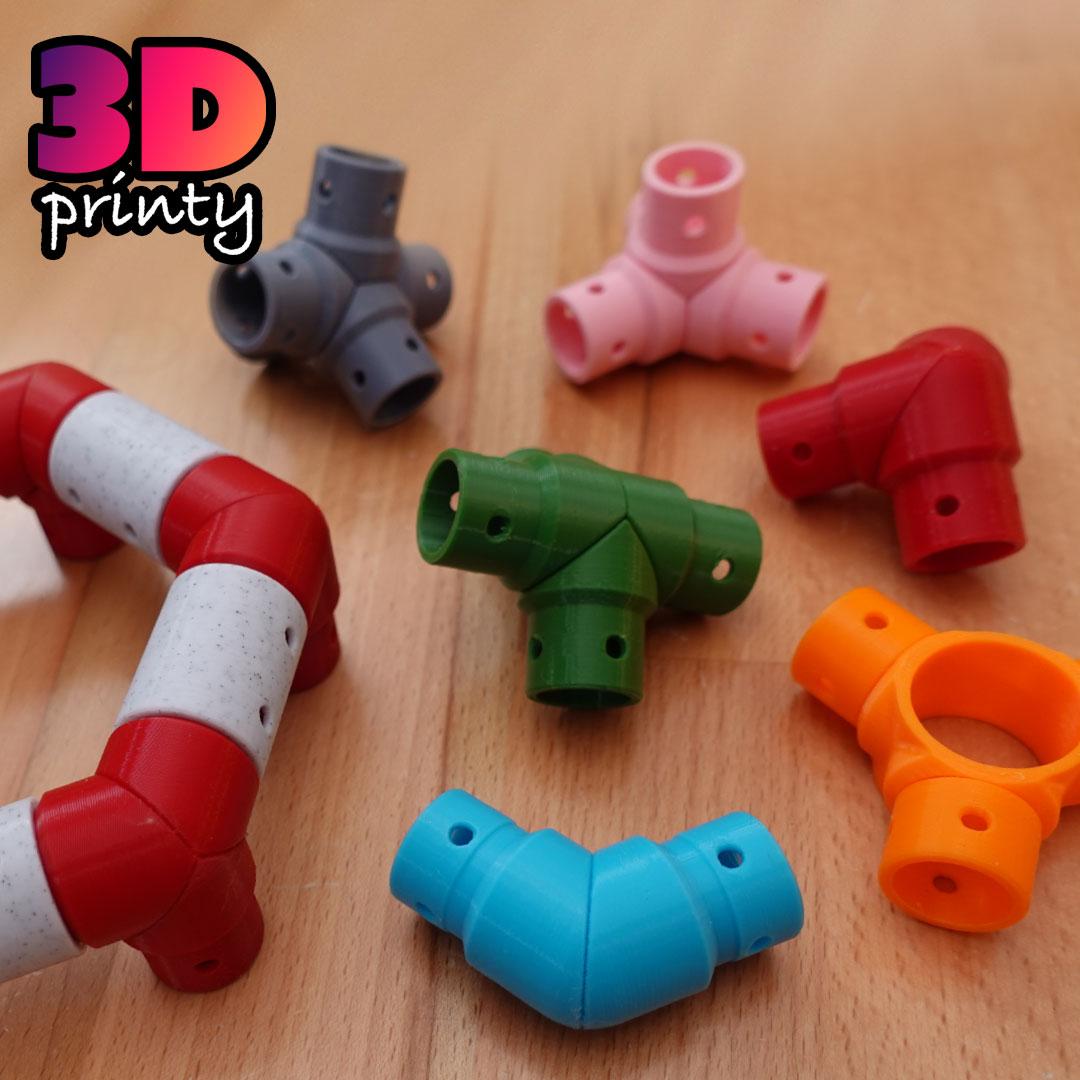 Printy Pipes  3d model