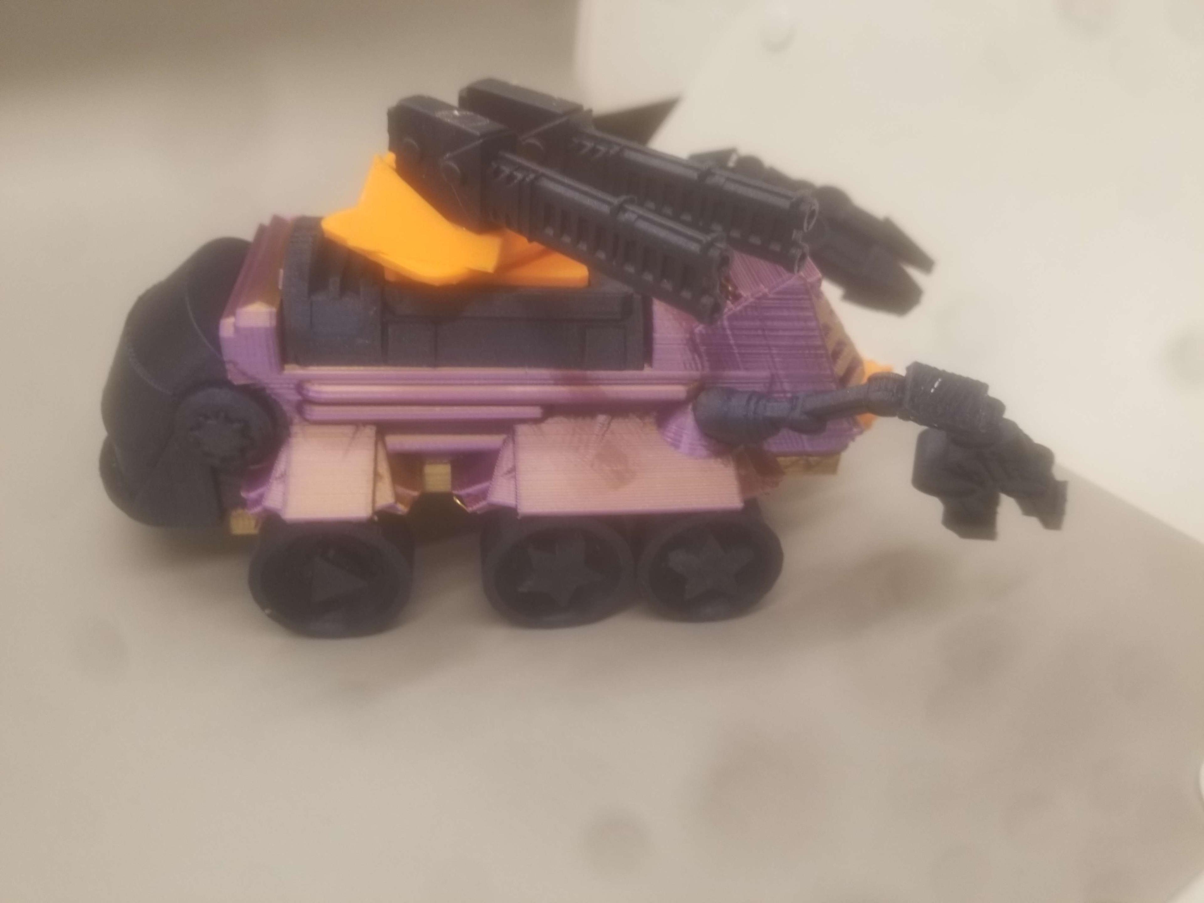 FHW: Laxoit Trooper Carrier Pumpkin with turrets kit 3d model