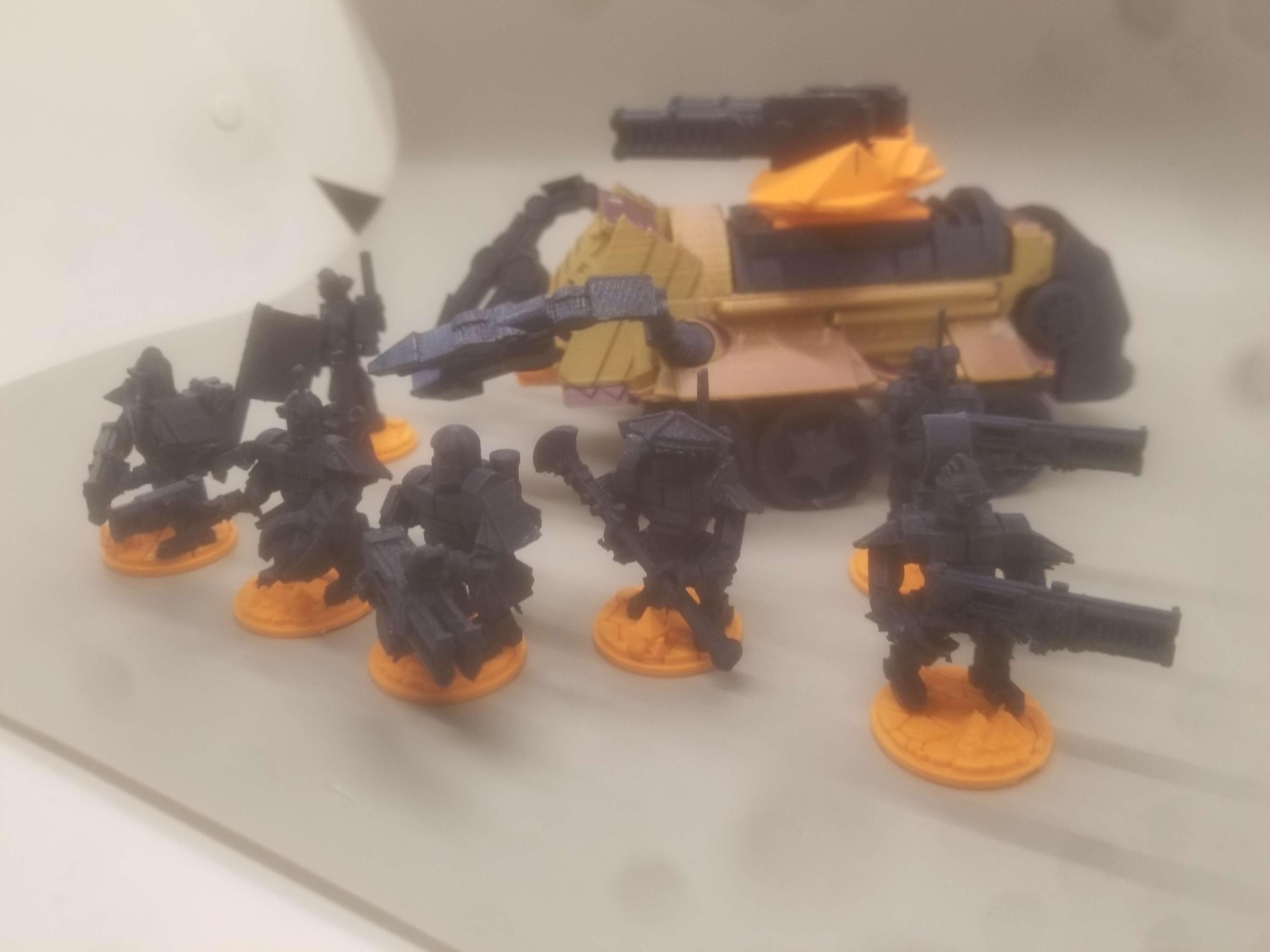 FHW: Laxoit Trooper Carrier Pumpkin with turrets kit 3d model