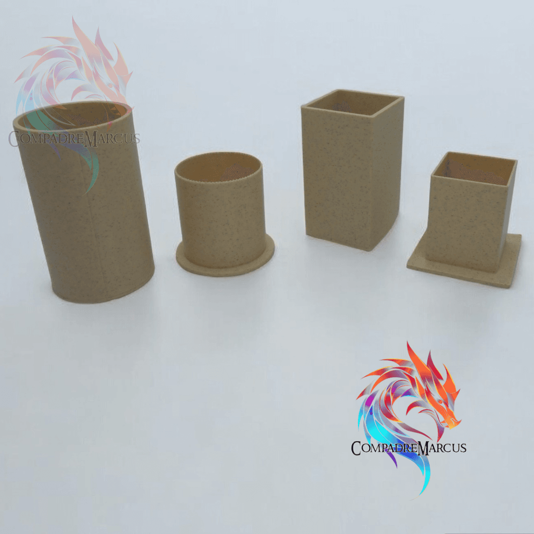 Toothpick Holder / Set of 2 / No supports 3d model