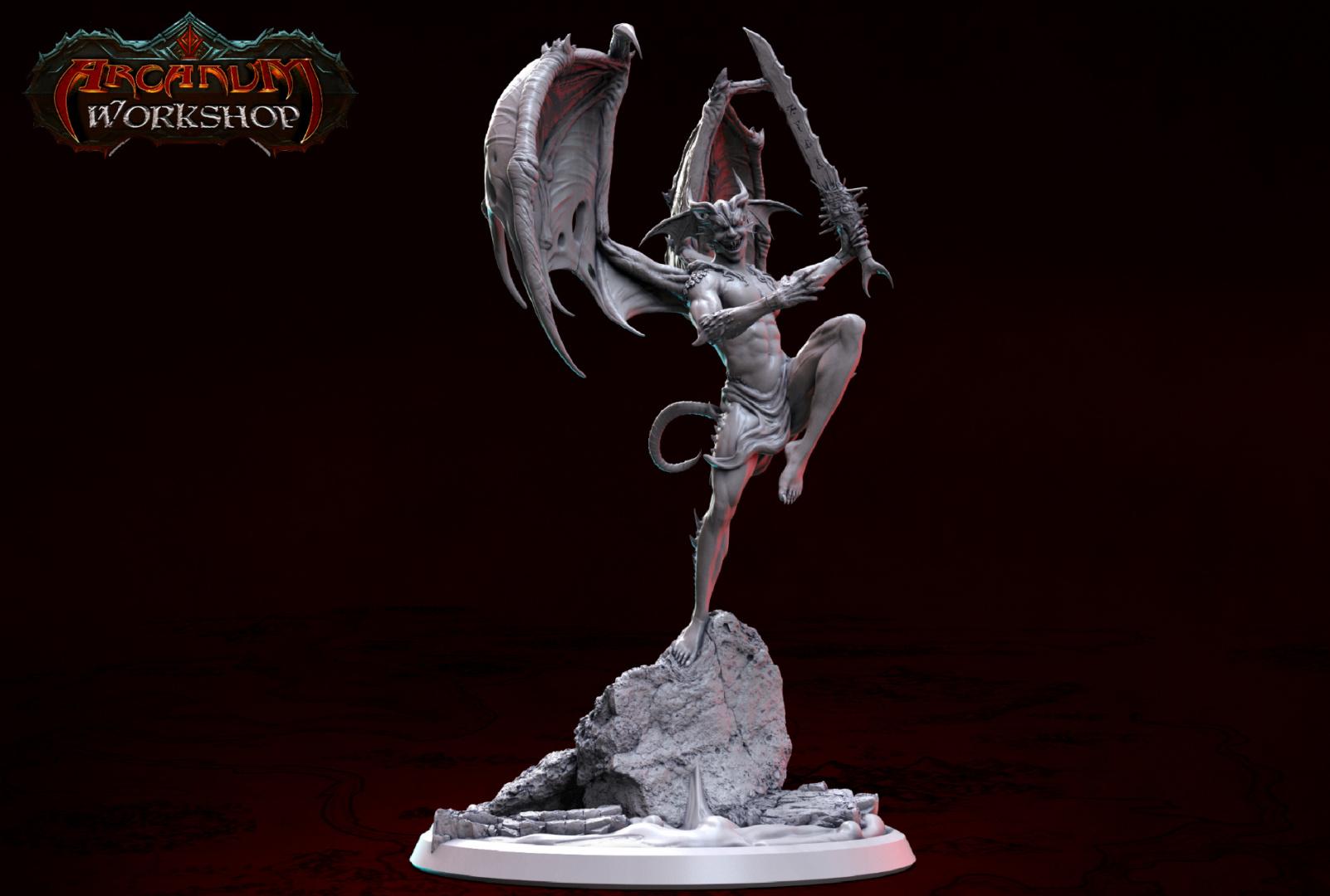 Minor Devil 70mm  3d model