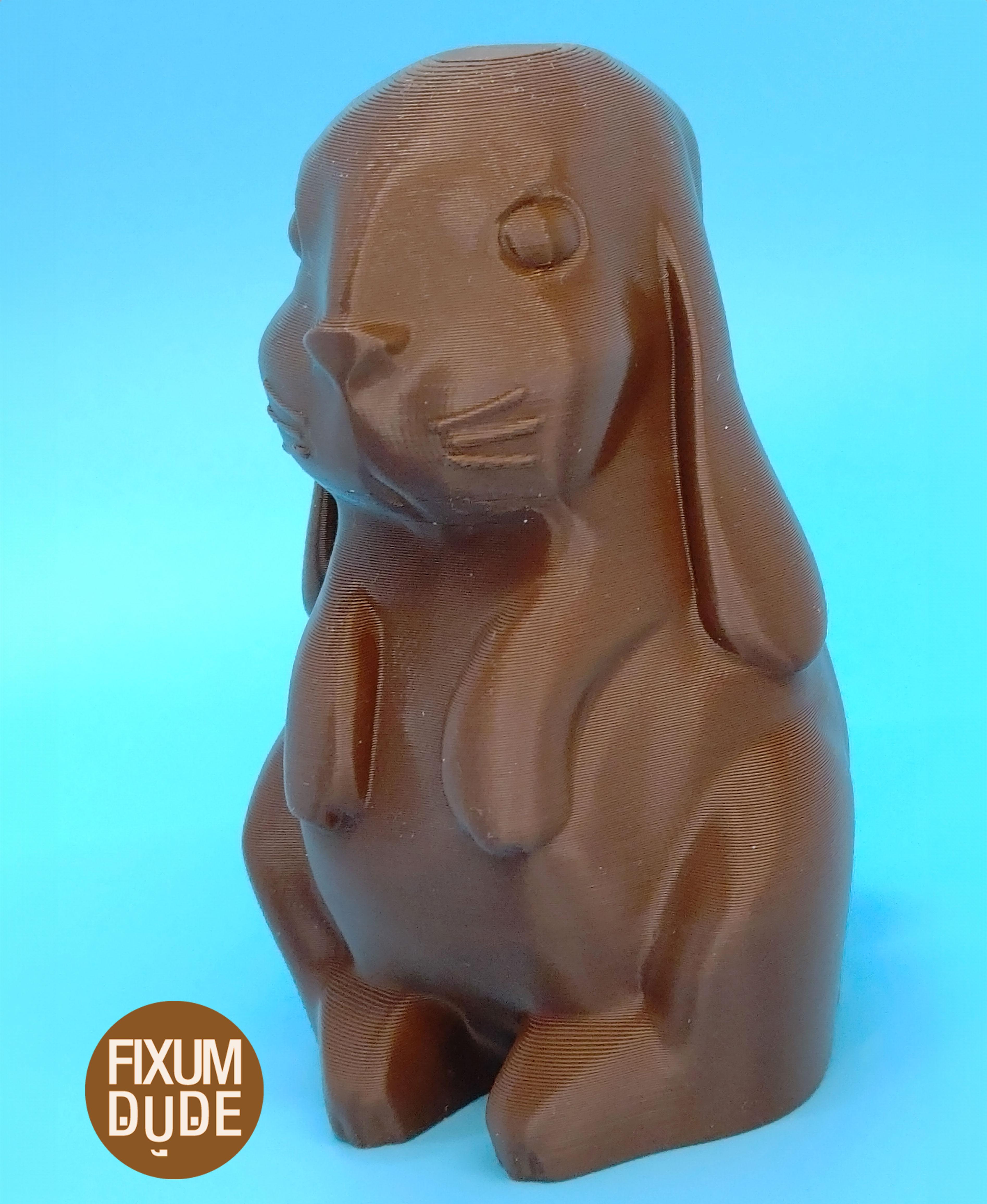 Simple Floppy Eared Bunny 3d model