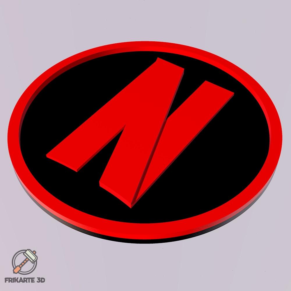 Netflix Logo 3d model