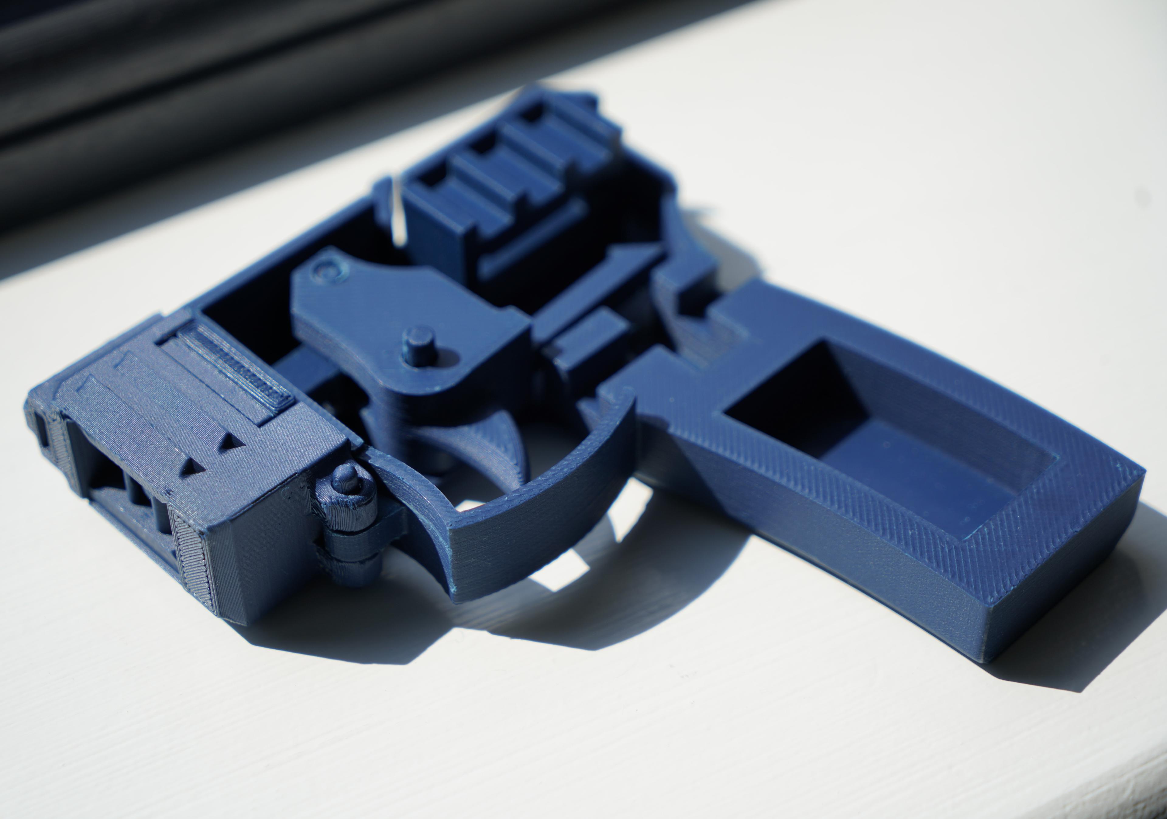 Hand Gun - 01 3d model