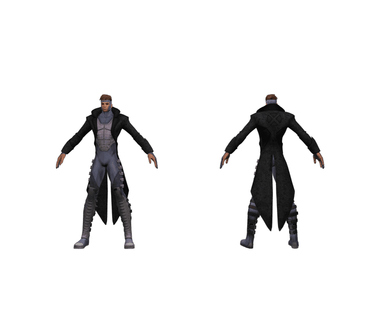 Remy Lebeau Gambit 3d model