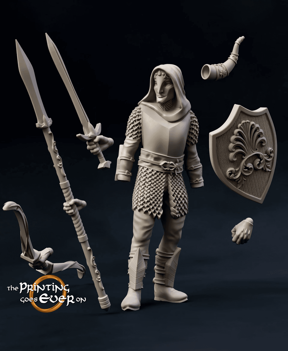 Brightwood Army - Modular 3d model