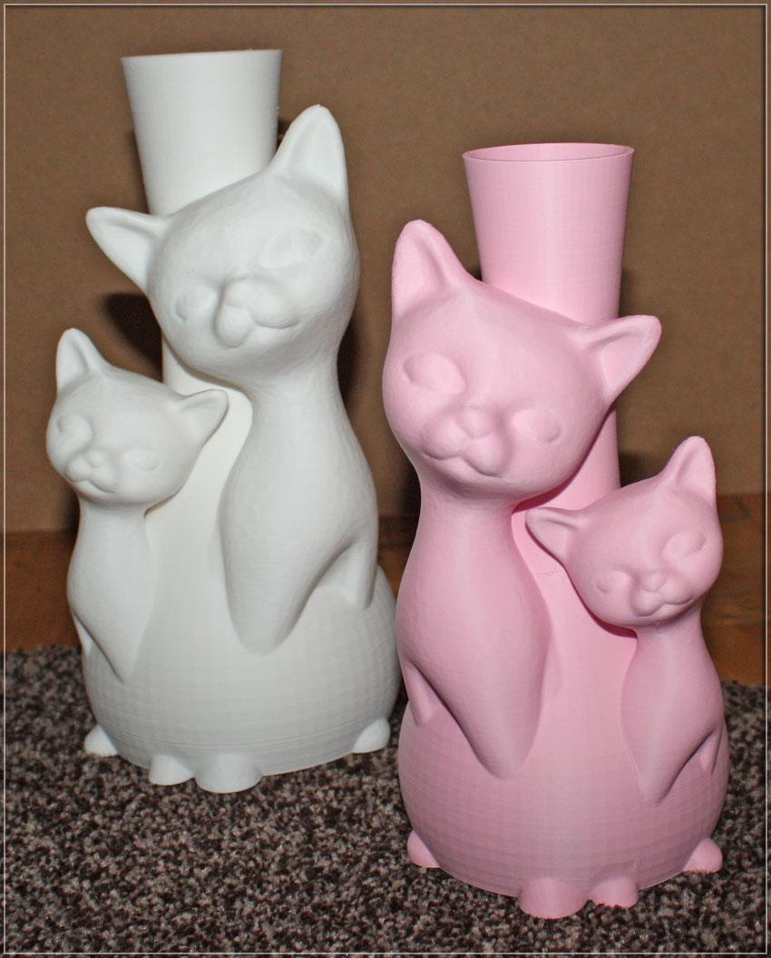 Cats Vase 3d model
