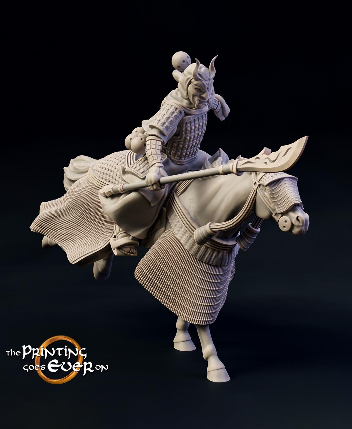 Dark Alchemist - On Foot and Mounted 3d model