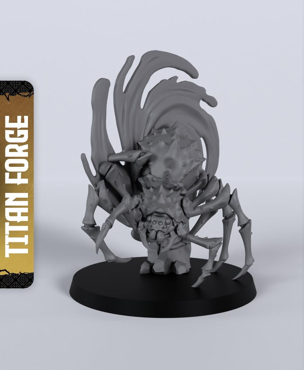 Phase Spider - With Free Dragon Warhammer - 5e DnD Inspired for RPG and Wargamers 3d model