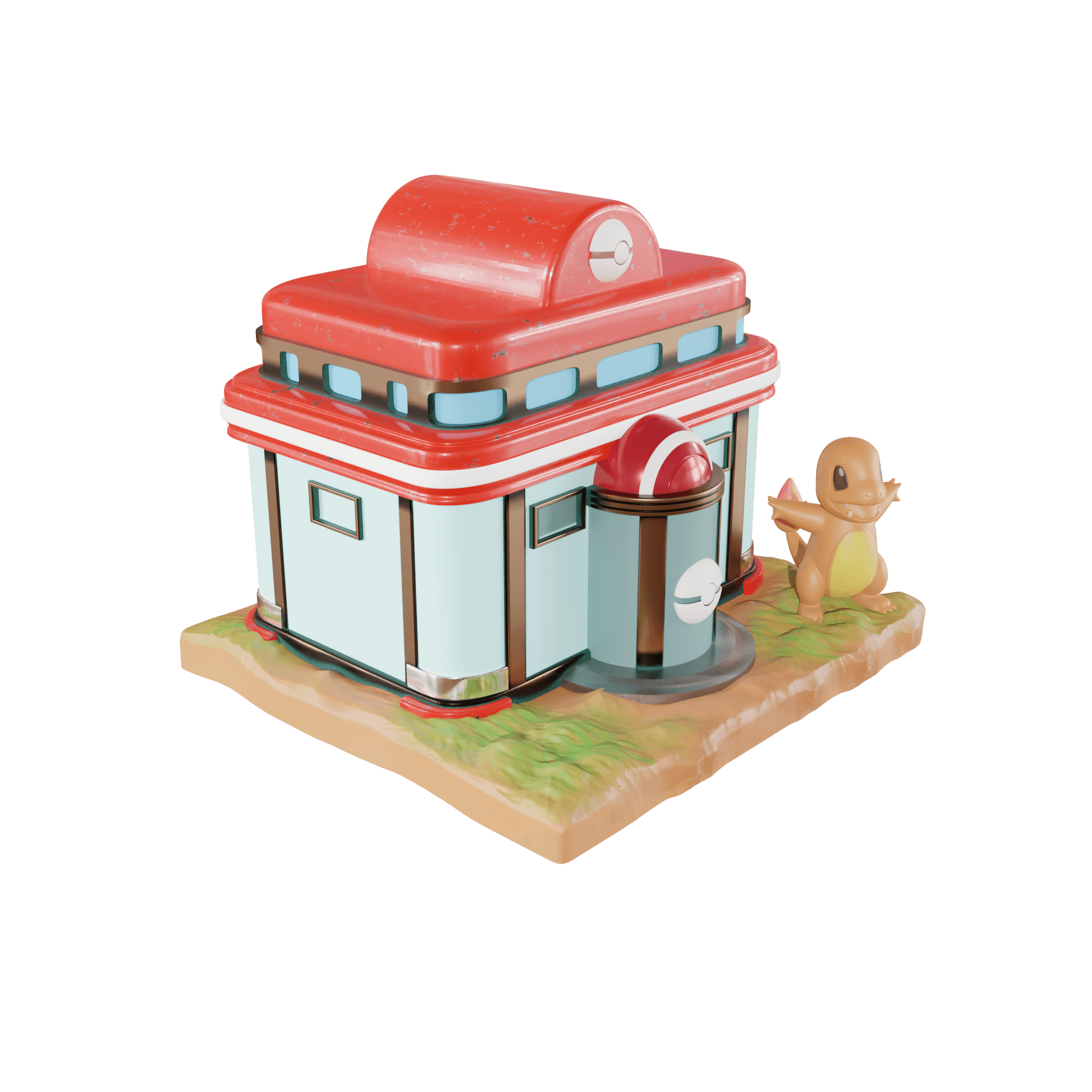 Pokemon Center Card Case 3d model