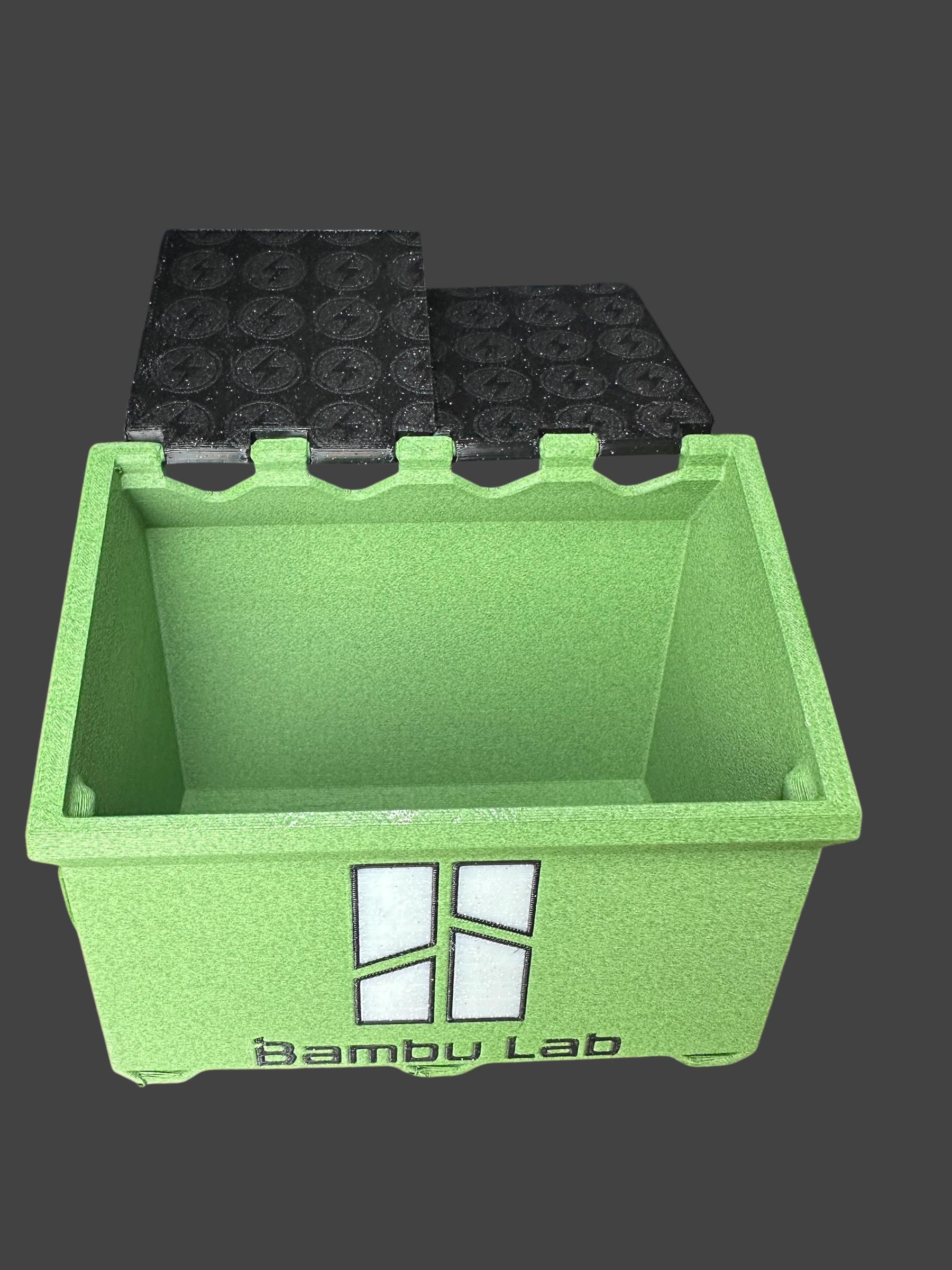 Bambu Lab, Poo Dumpster, for A1, A1 mini, X1c, P1P, P1S, Anycubic, print in place 3d model