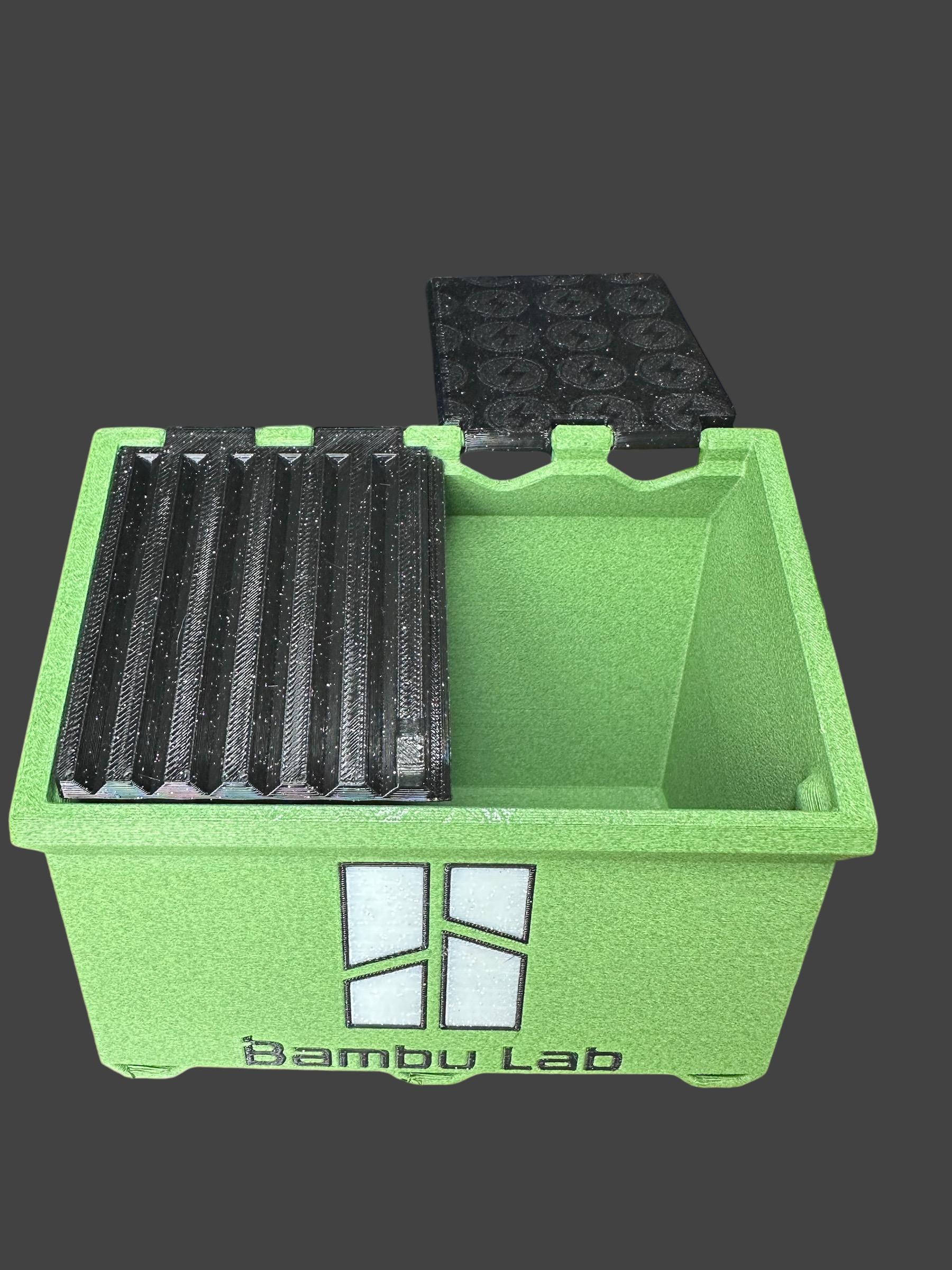 Bambu Lab, Poo Dumpster, for A1, A1 mini, X1c, P1P, P1S, Anycubic, print in place 3d model