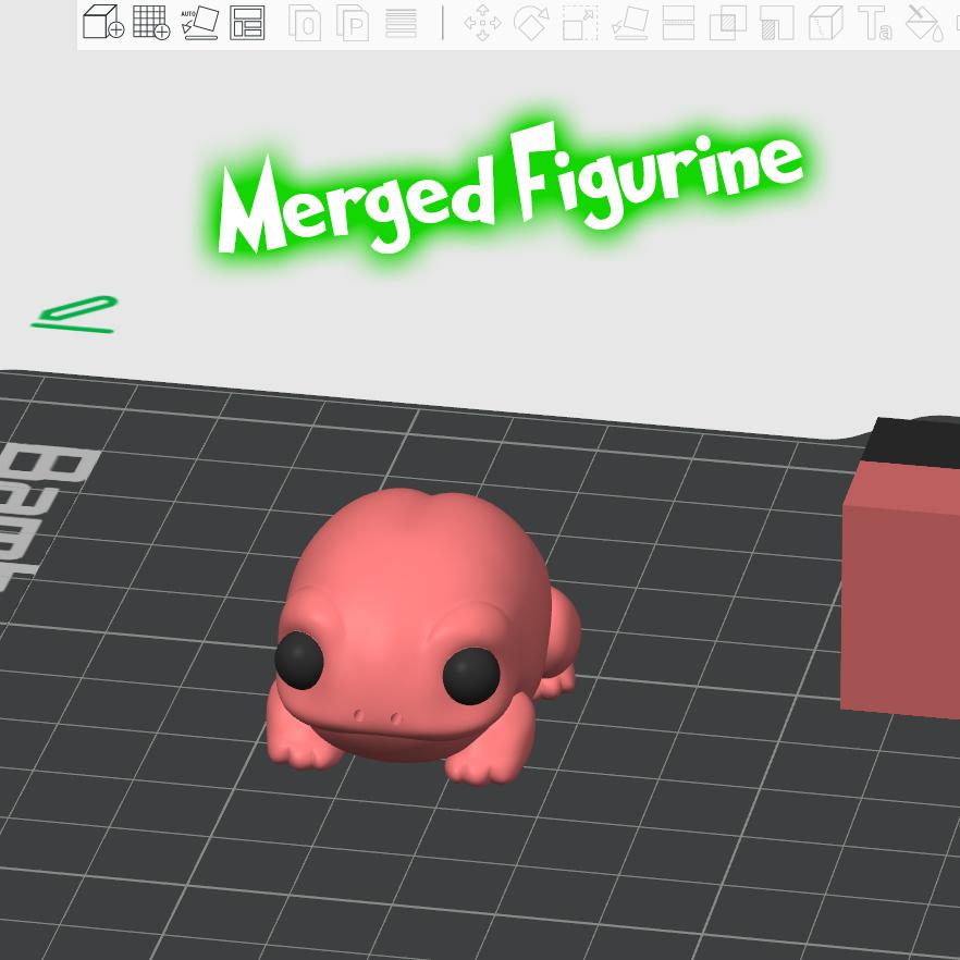 Baby Frog 3d model