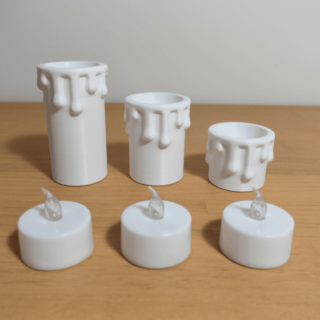 Candle Set 3d model