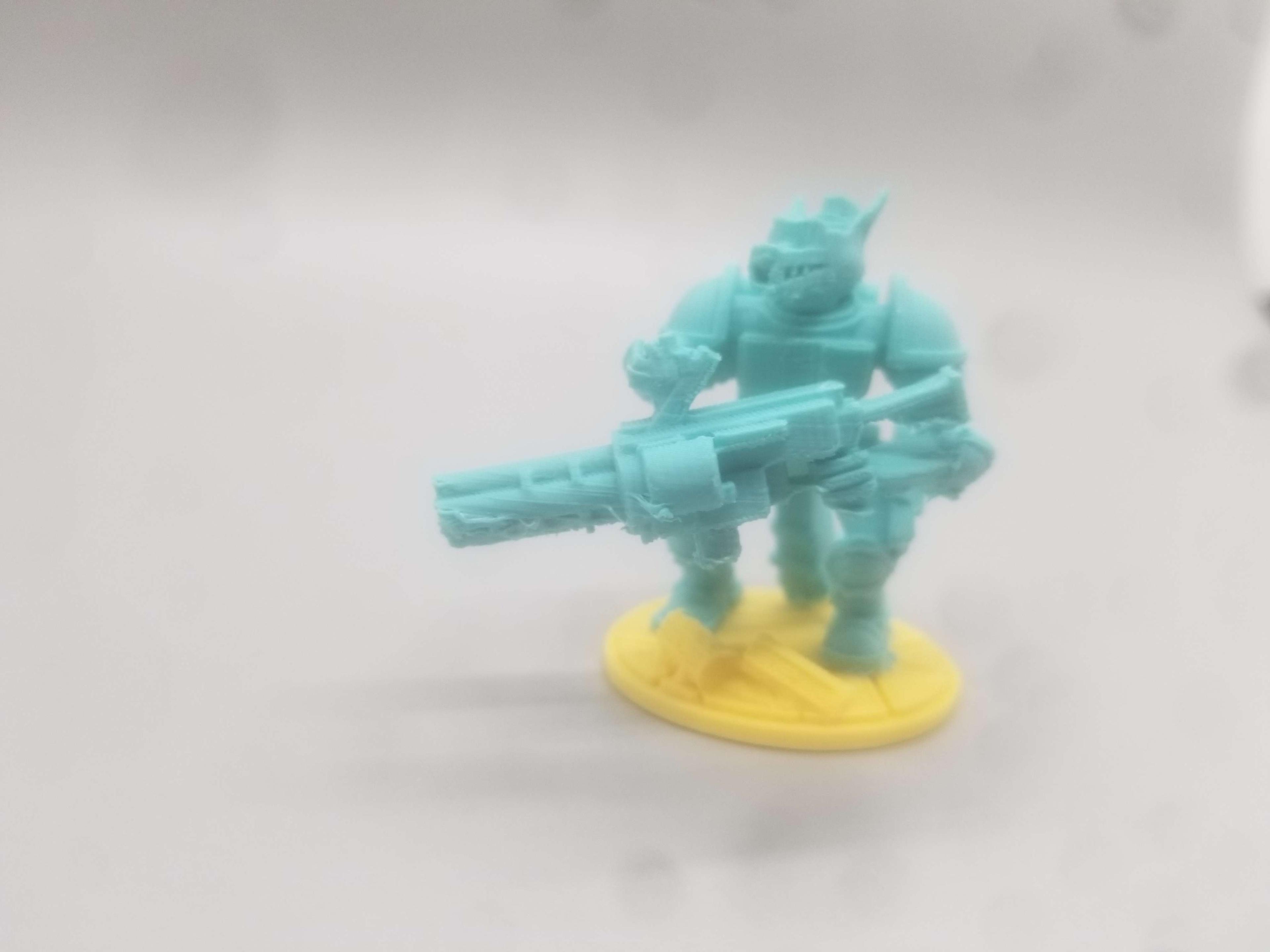 FHW Voidfang Eraser Rotary Cannon Trooper 3d model
