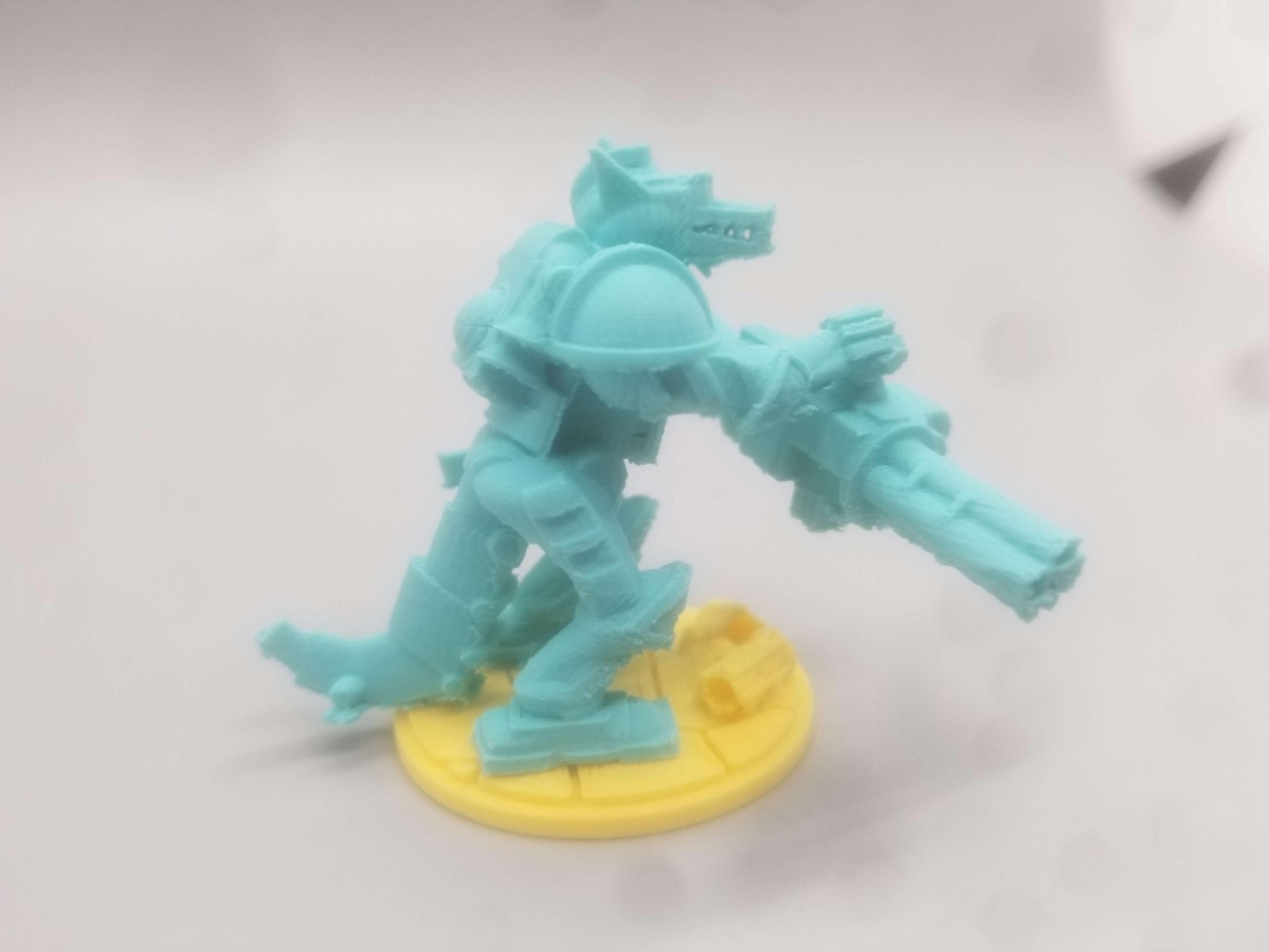 FHW Voidfang Eraser Rotary Cannon Trooper 3d model