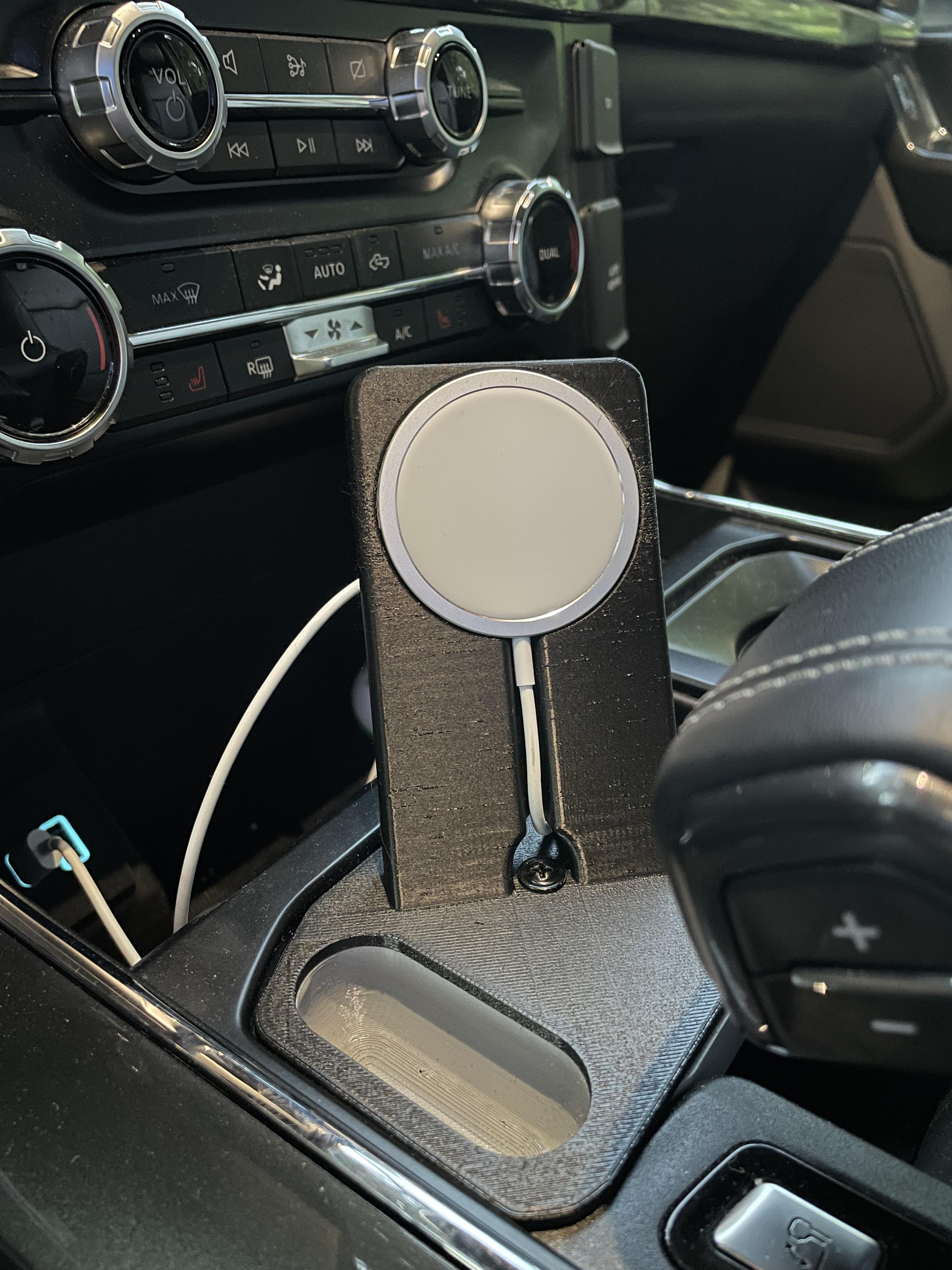 F150 iPhone MagSafe Holder.stl - Great MagSafe stand for my F150, thank you! - 3d model