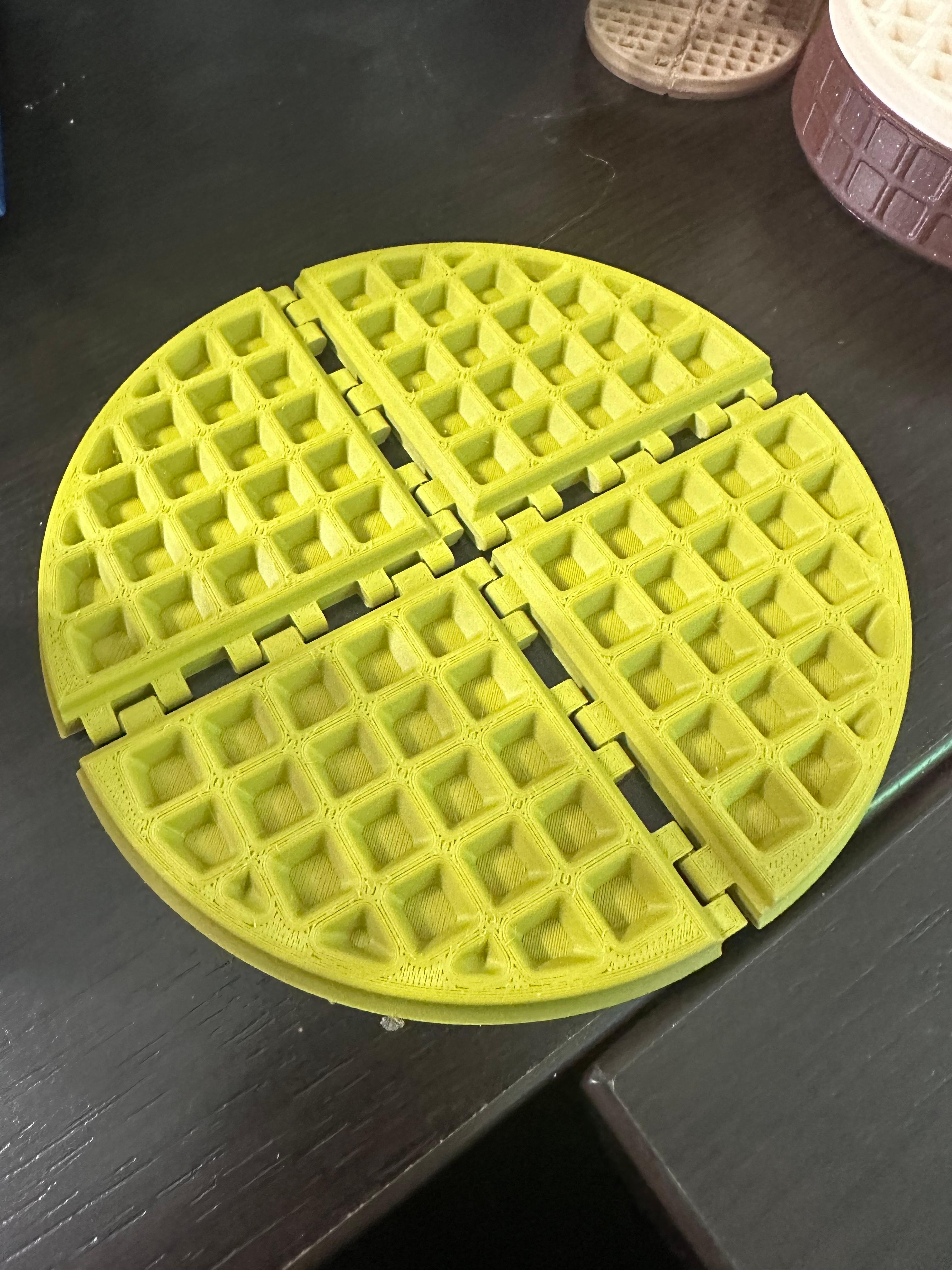 Articulating PIP Waffle No Butter 3d model