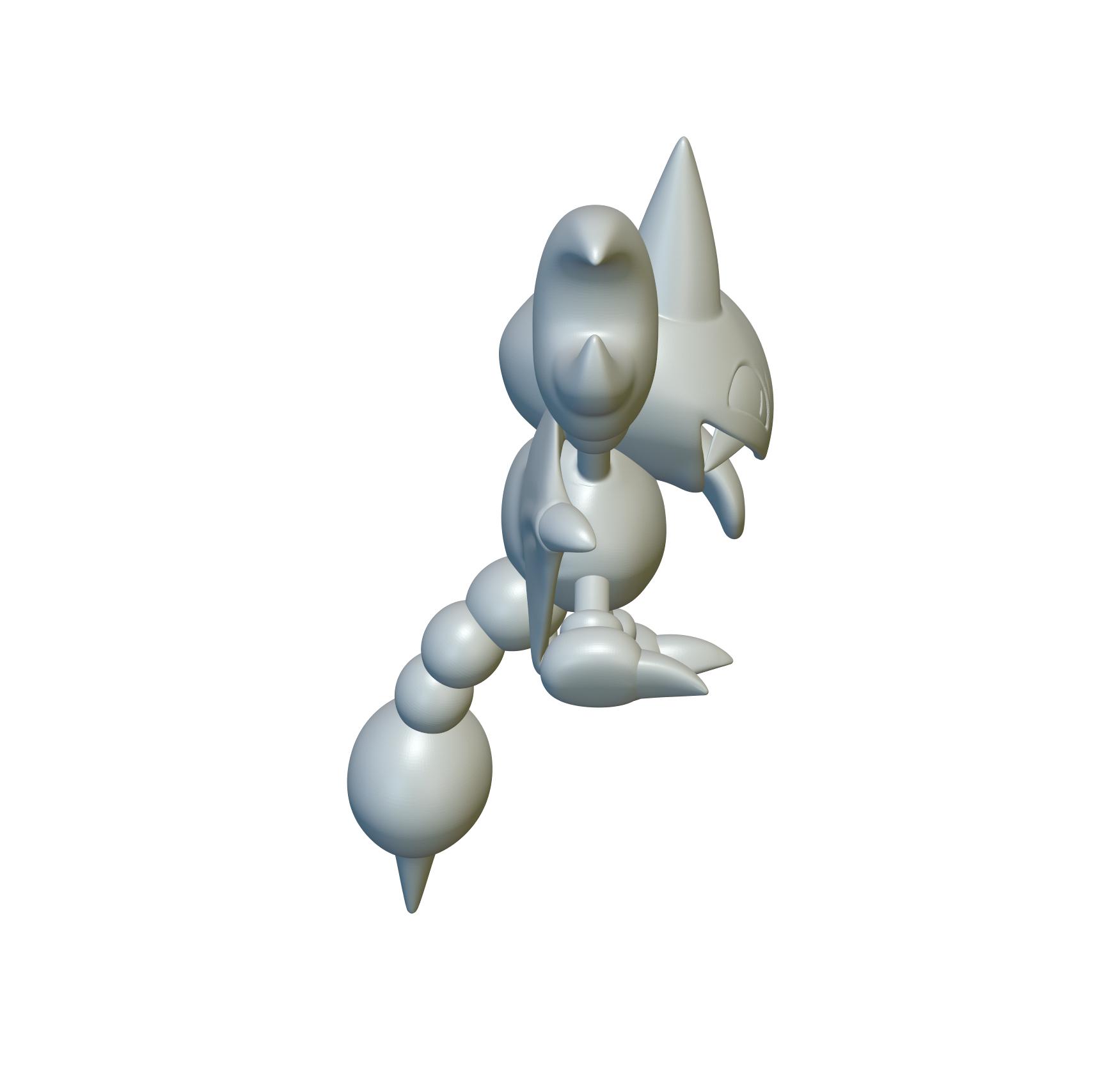 Pokemon Gligar #207 - Optimized for 3D Printing 3d model