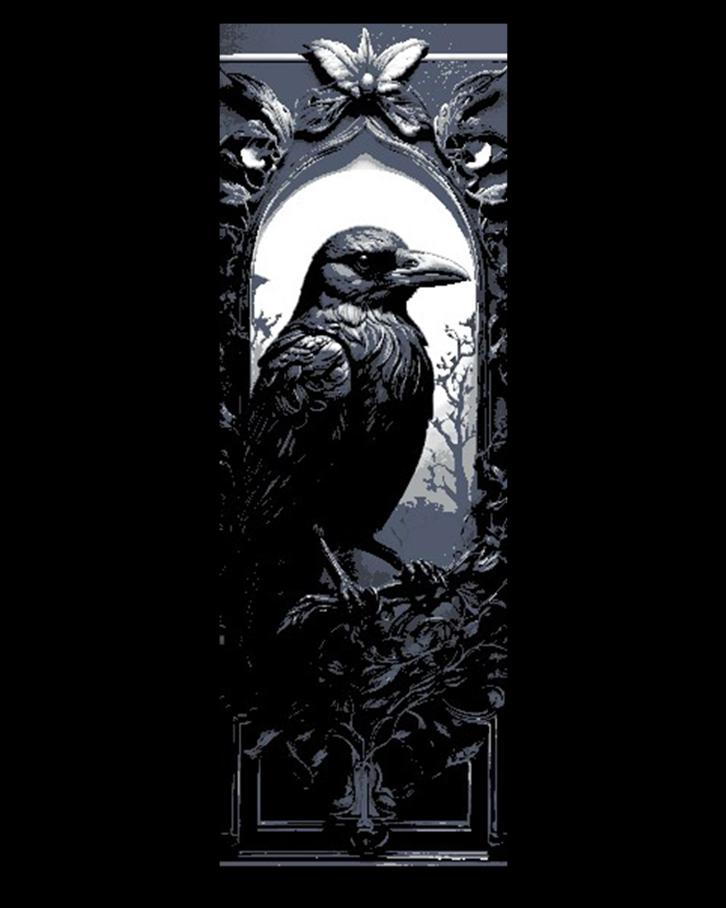 Crow and the Midnight Moon - Set of 3 Bookmarks - Updated Files  3d model