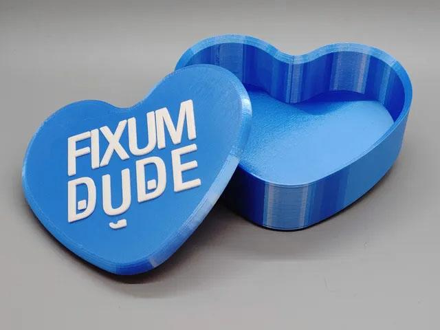 Fixumdude Heart Box 3d model