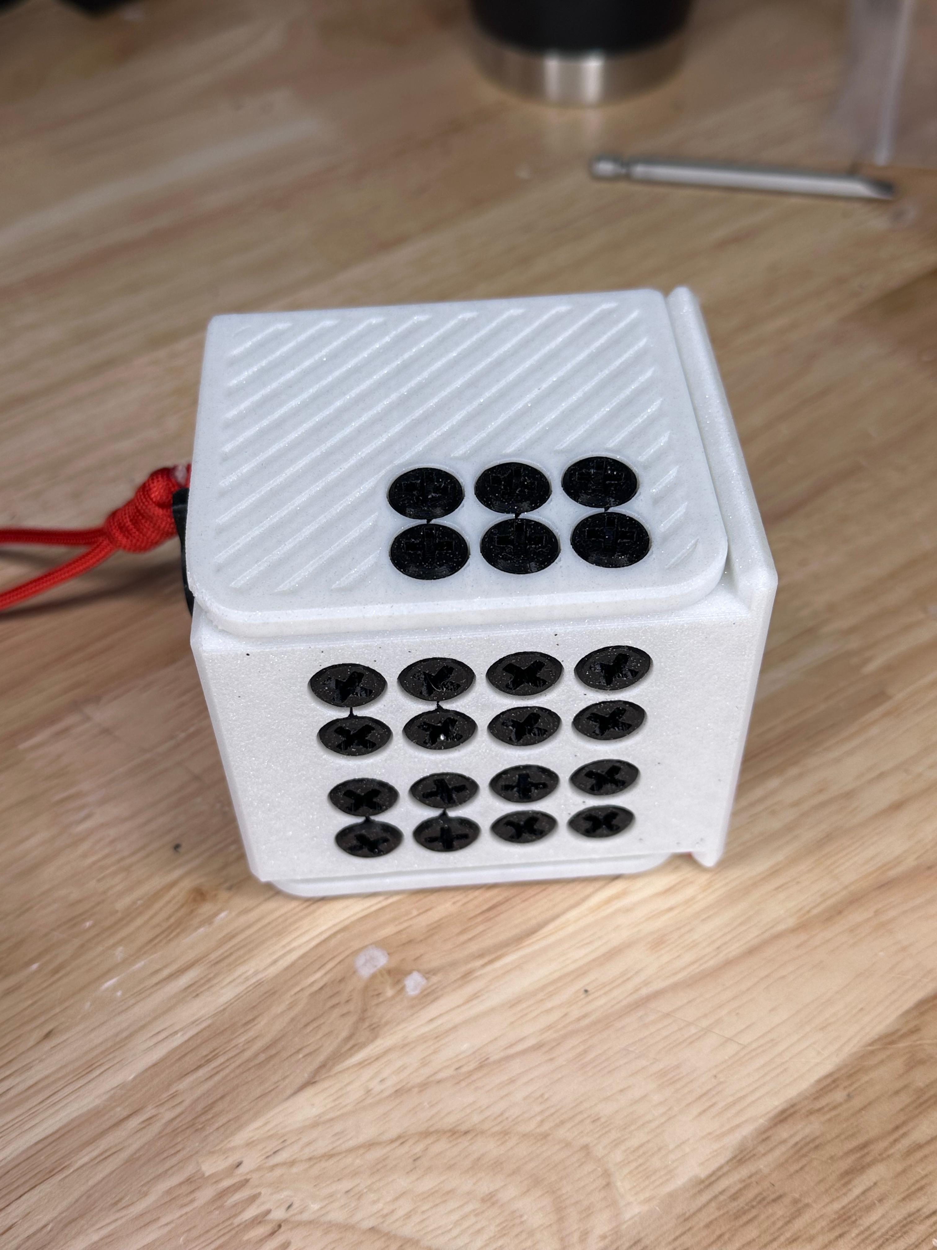 V2 MINI ANNOYING CASH GIFT BOX - 50 SCREWS  3d model