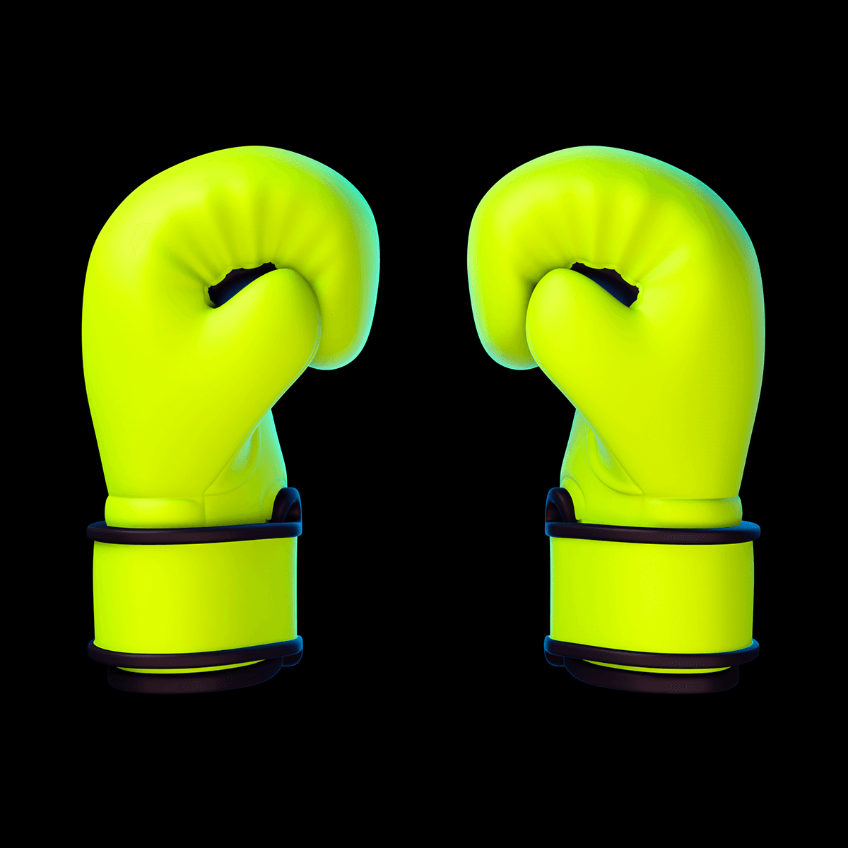 Boxing Gloves (character accessories) 3d model