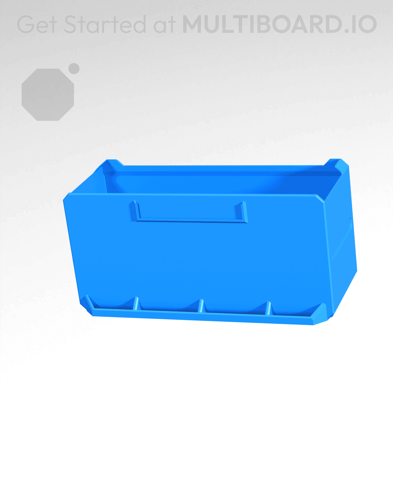 4x2x1.5-Deep - Multibin Simple Drawer 3d model