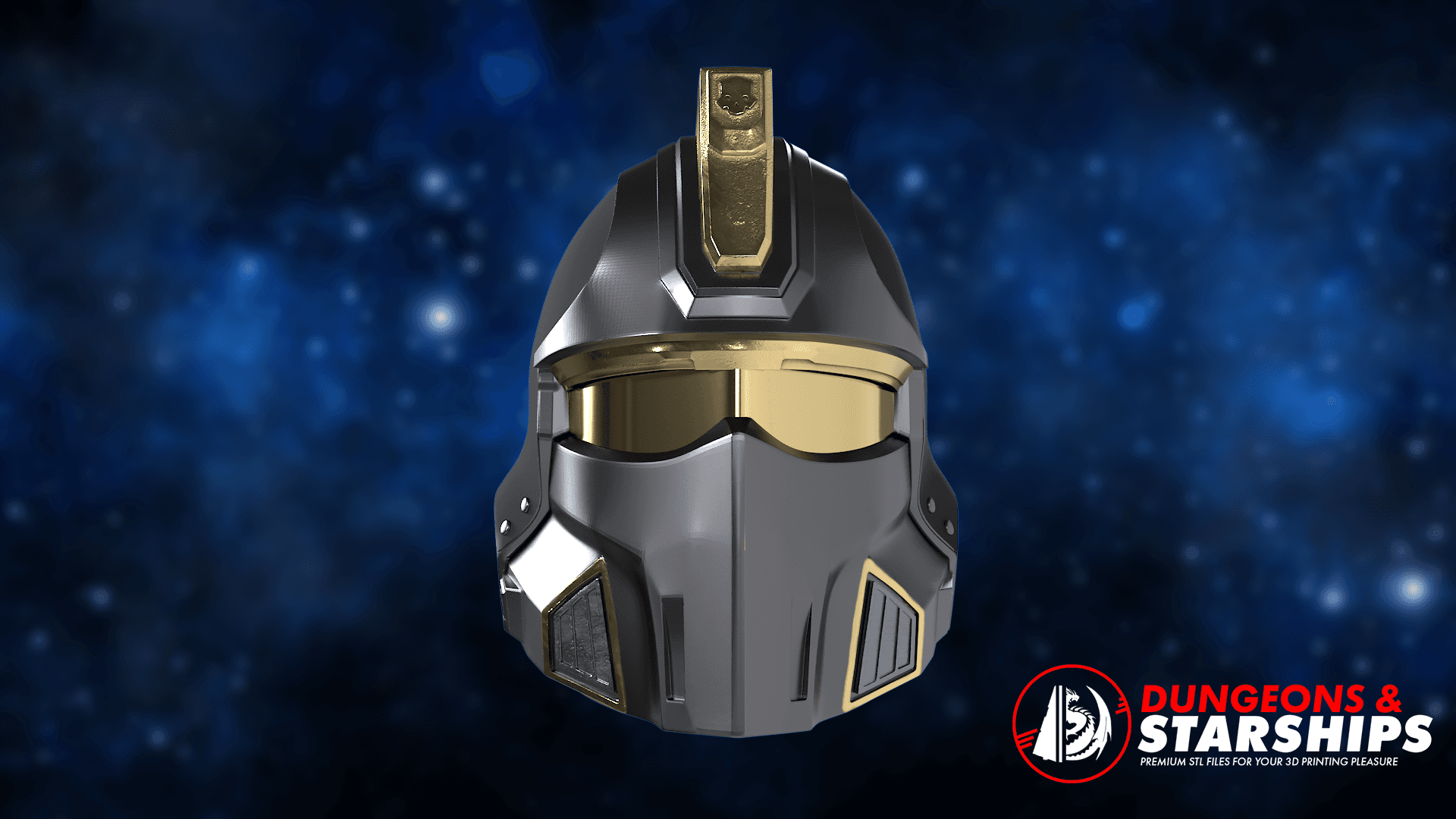 Hero of the Federation Helmet - Helldivers 2 3d model