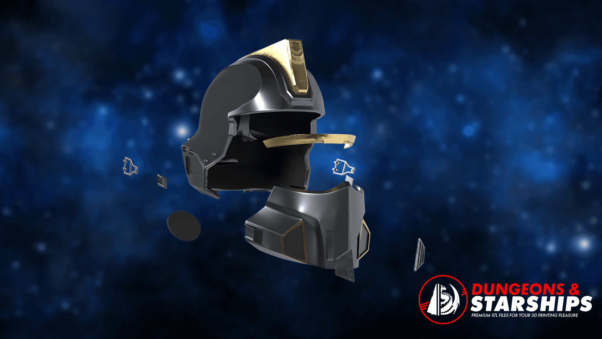 Hero of the Federation Helmet - Helldivers 2 3d model