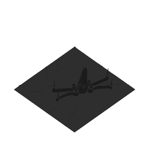 Death Star Trench Run - HueForge Hybrid 3d model