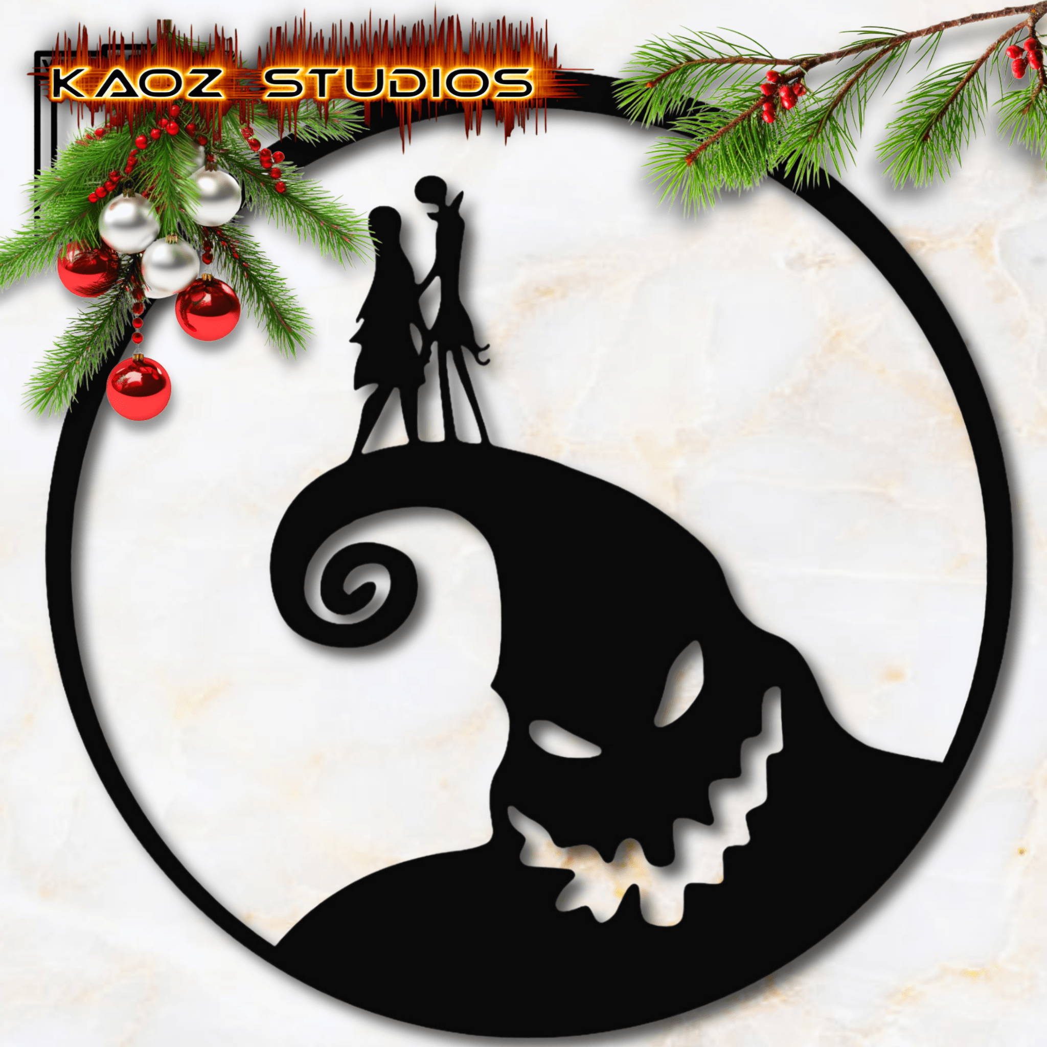 Nightmare Before Christmas Wall Decor  3d model