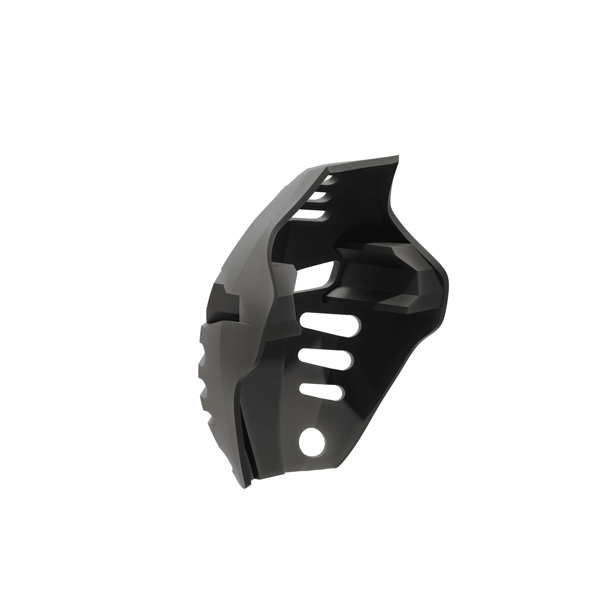 Black Bionicle Mask 3d model